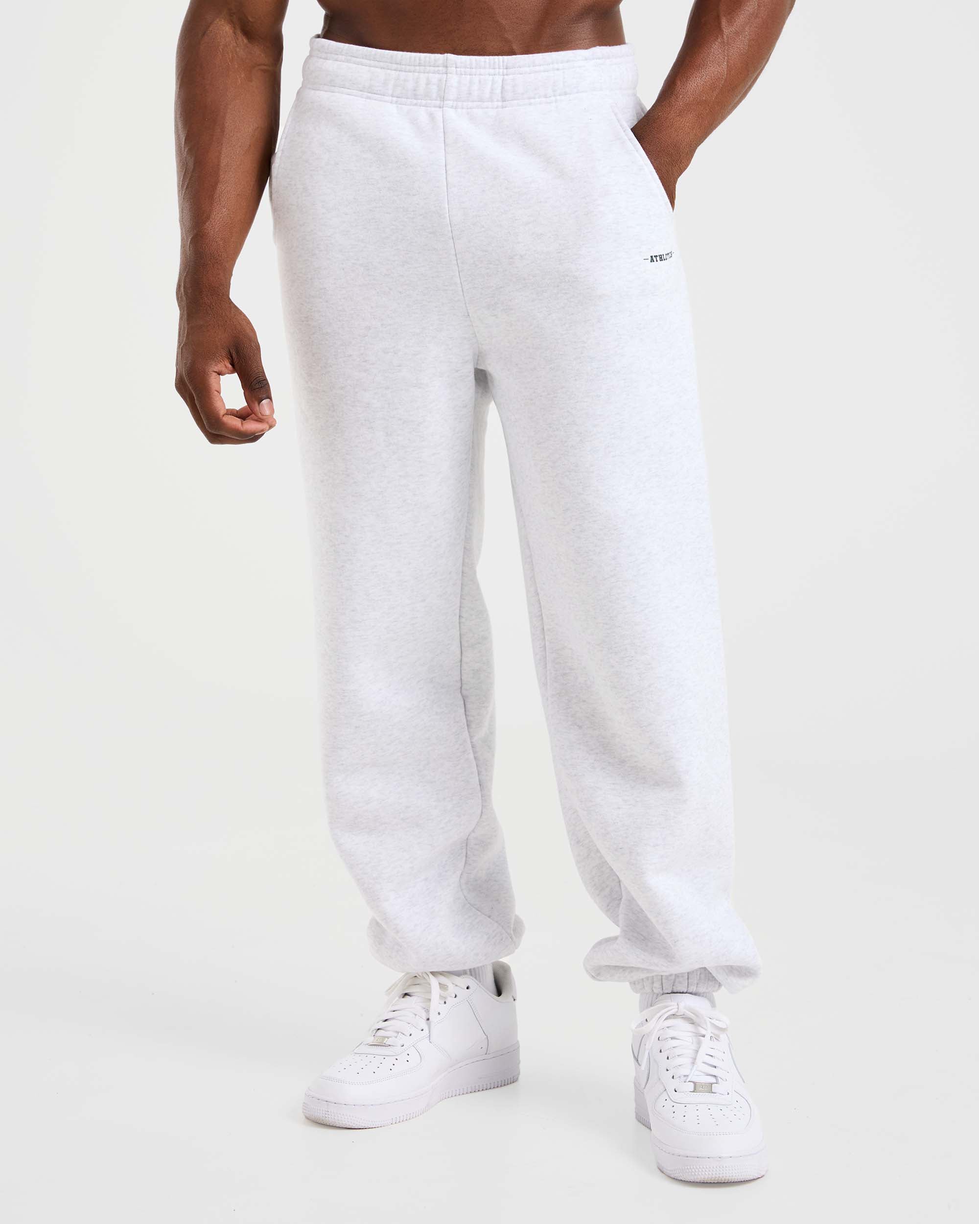 Athletics Oversized Joggers - Grijs Marl