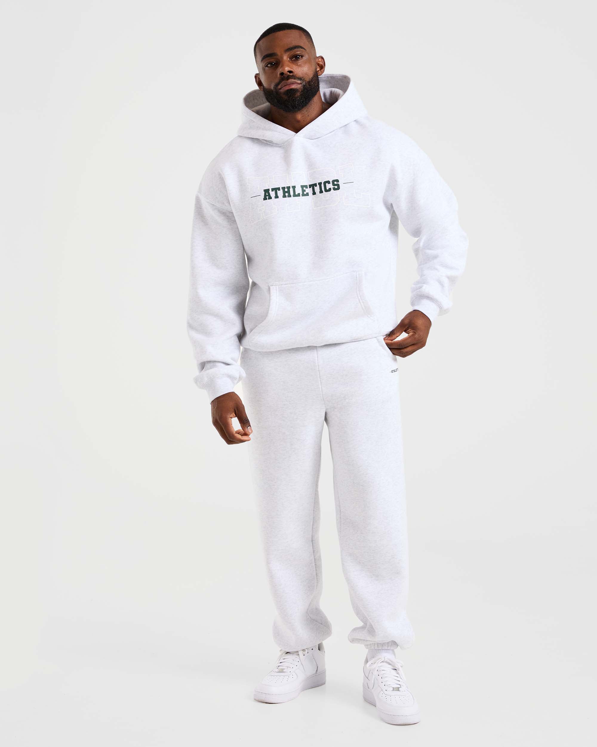 Athletics Oversized Joggers - Grijs Marl