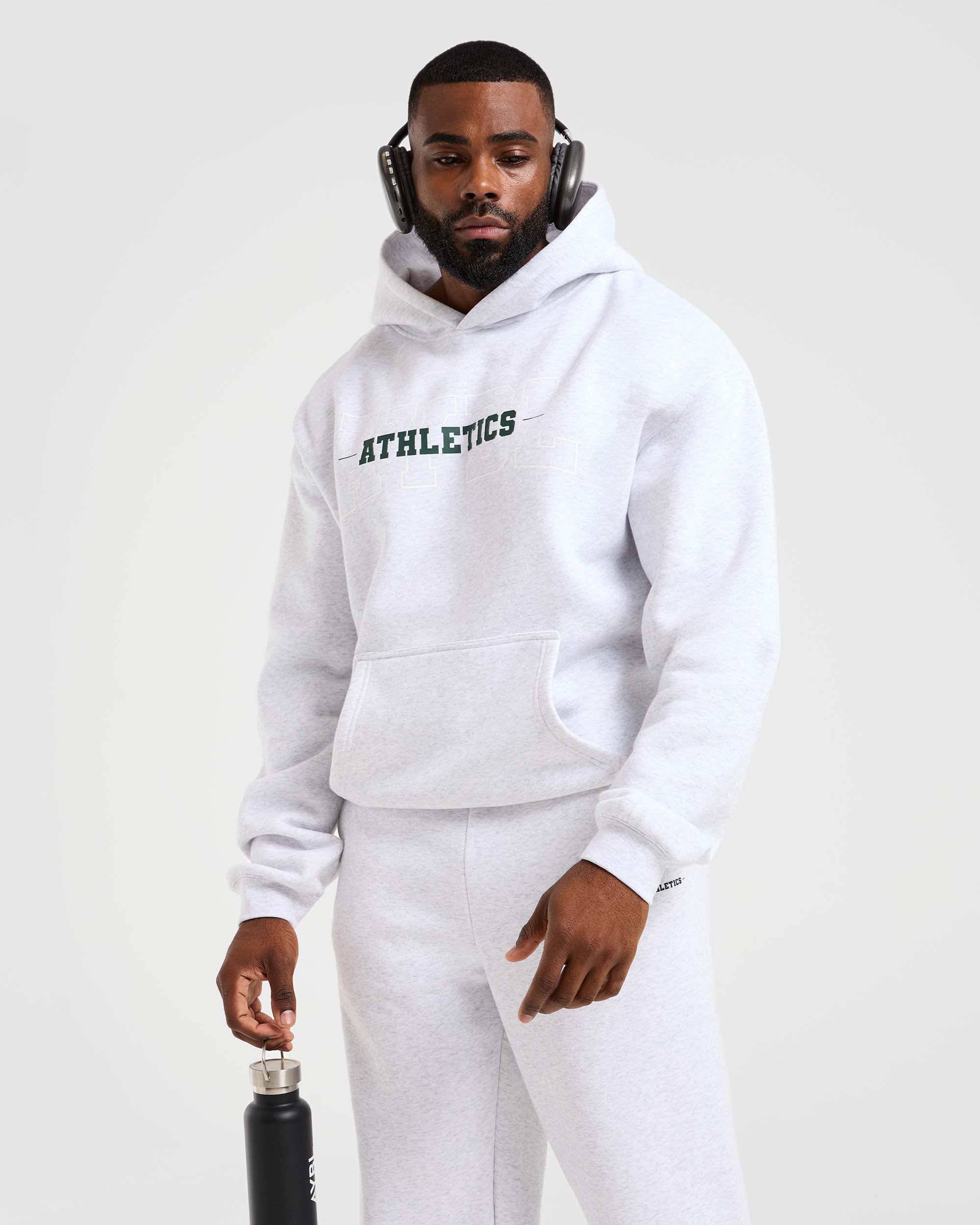 Athletics Oversized Joggers - Grijs Marl