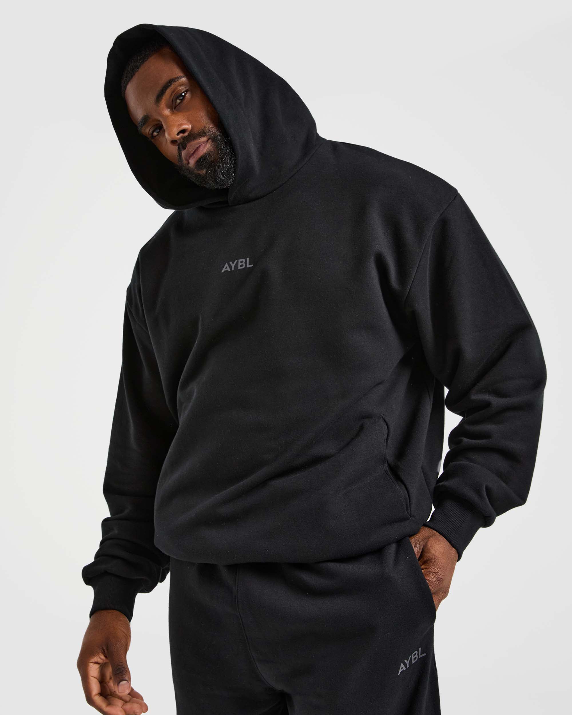 Craft Oversized Hoodie - Zwart