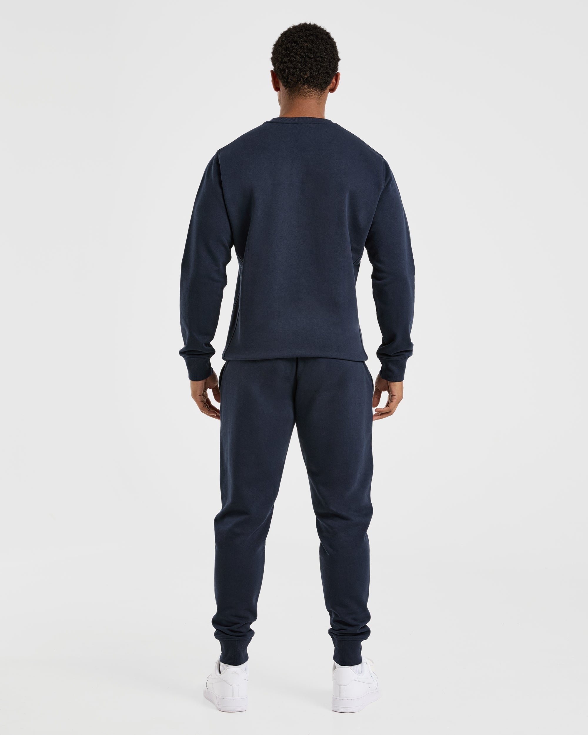 Essential Lightweight Sweater - Navy