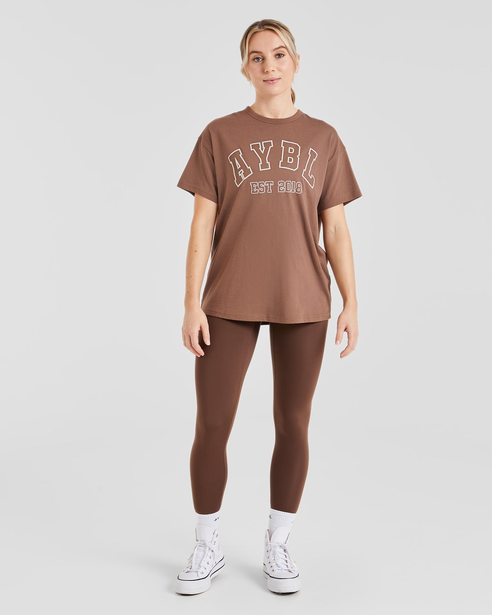 Varsity Oversized T Shirt - Bruin