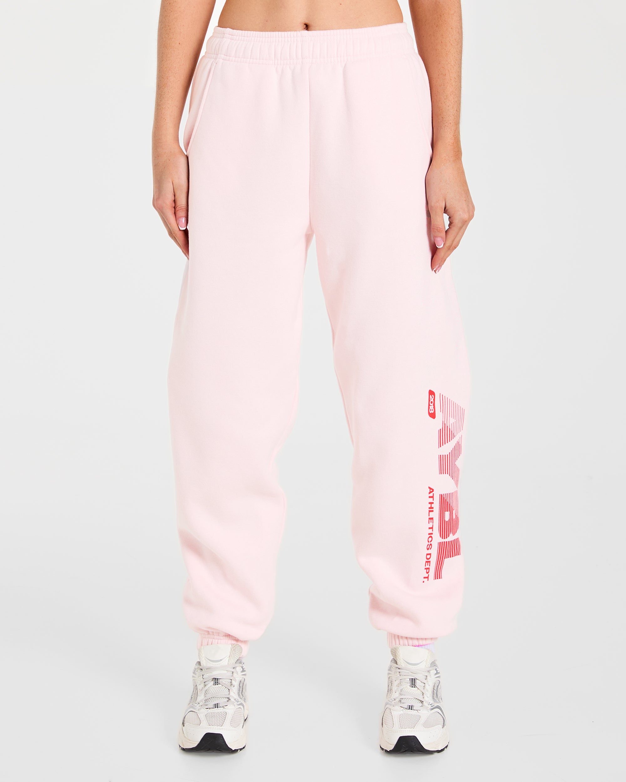 Athletics Dept Oversized Joggers - Roze