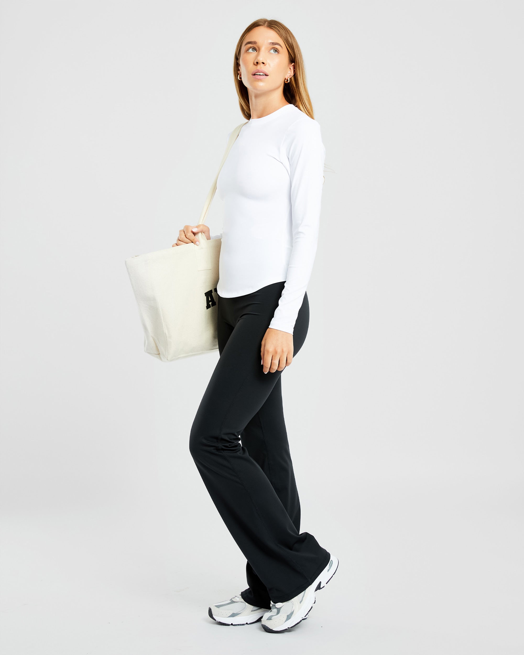 Sculpt Long Sleeve - Wit