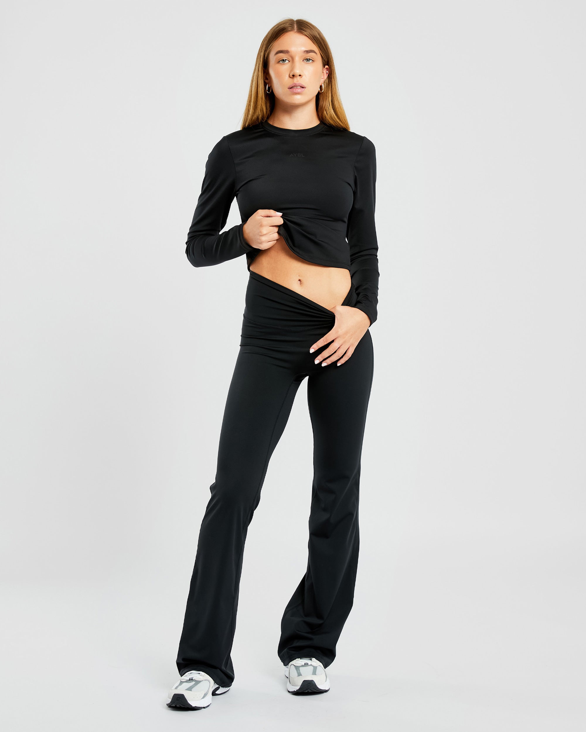 Sculpt Long Sleeve - Zwart