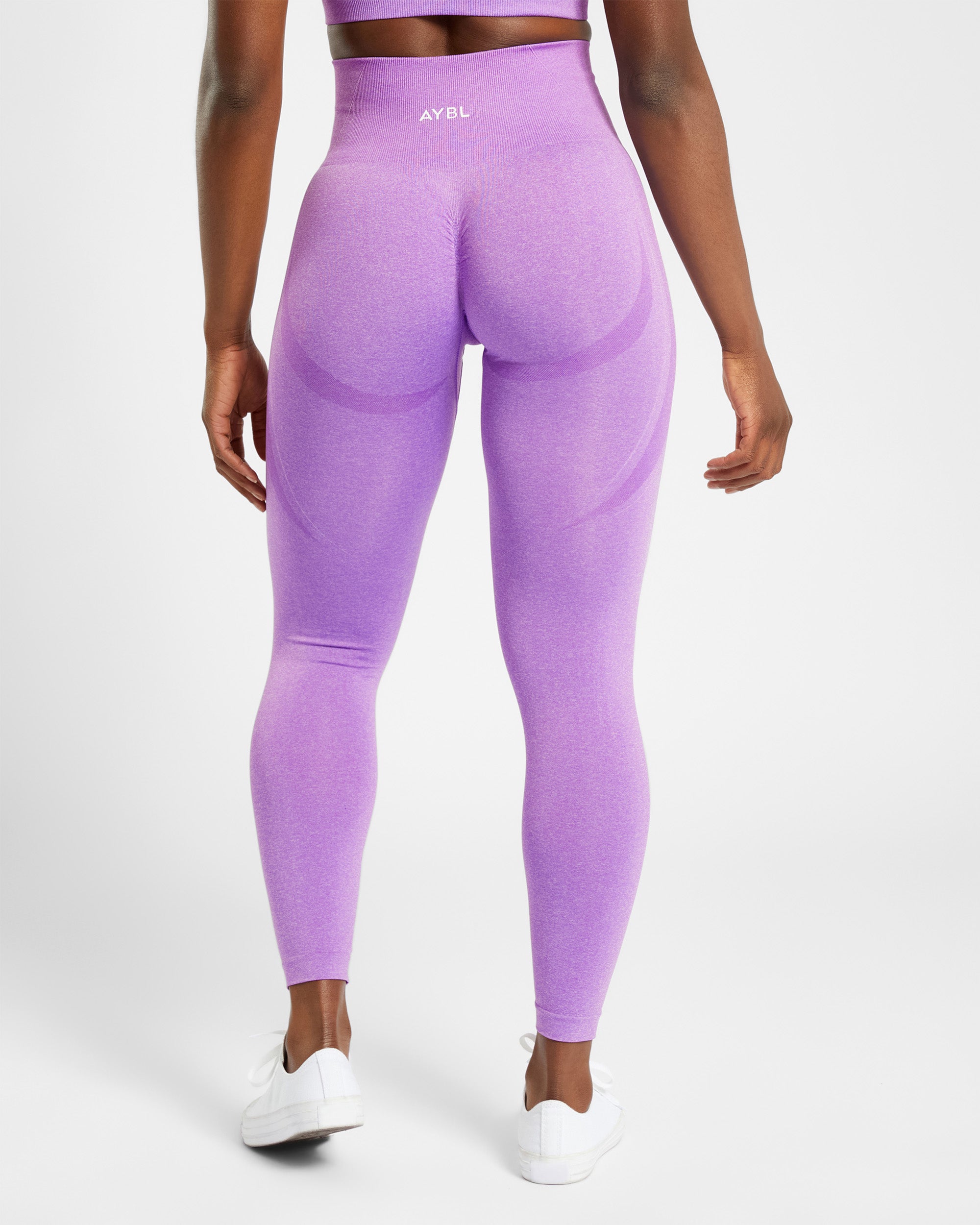 Empower Seamless Leggings - Paars Marl