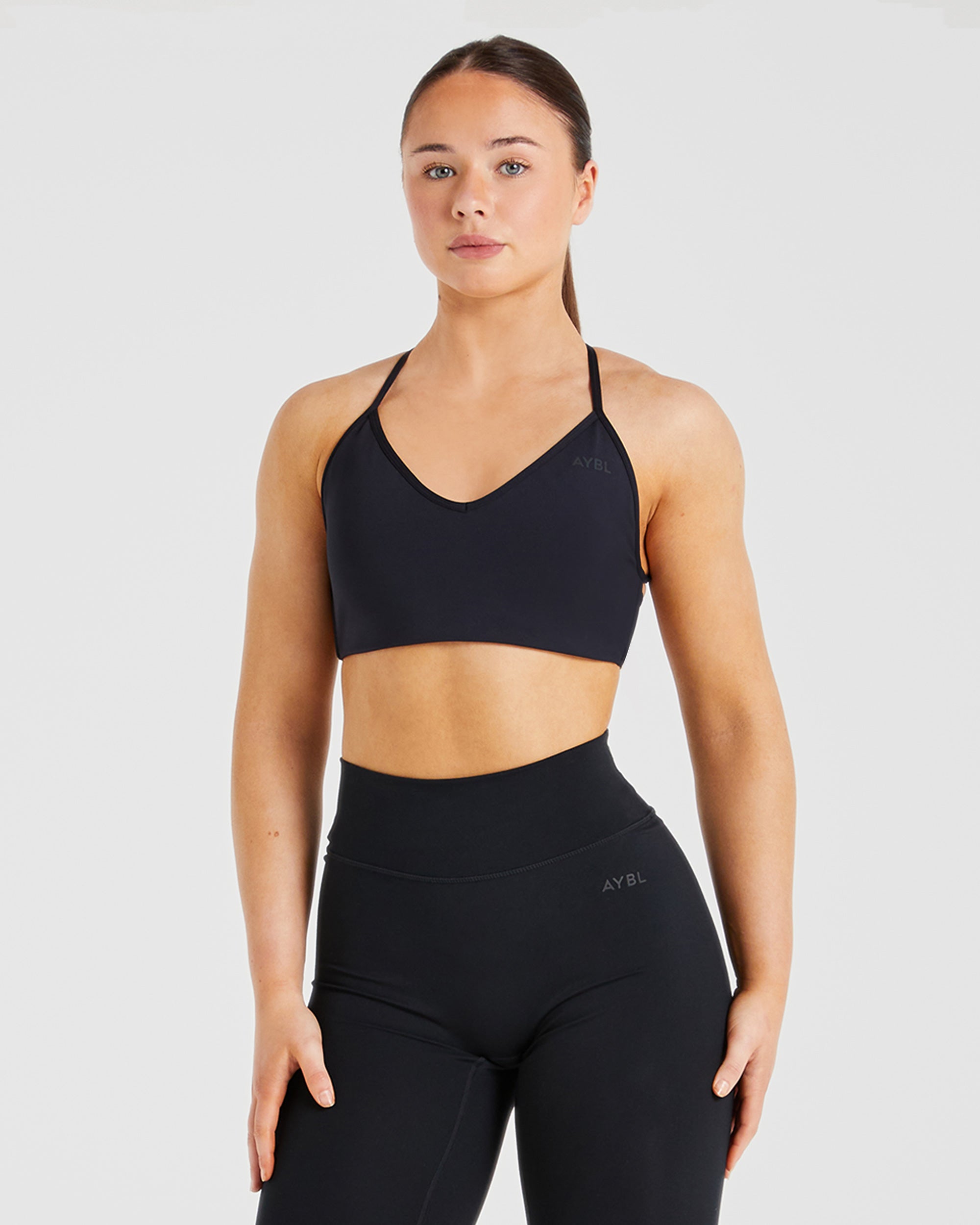 Essential Crossback Sports Bra - Zwart