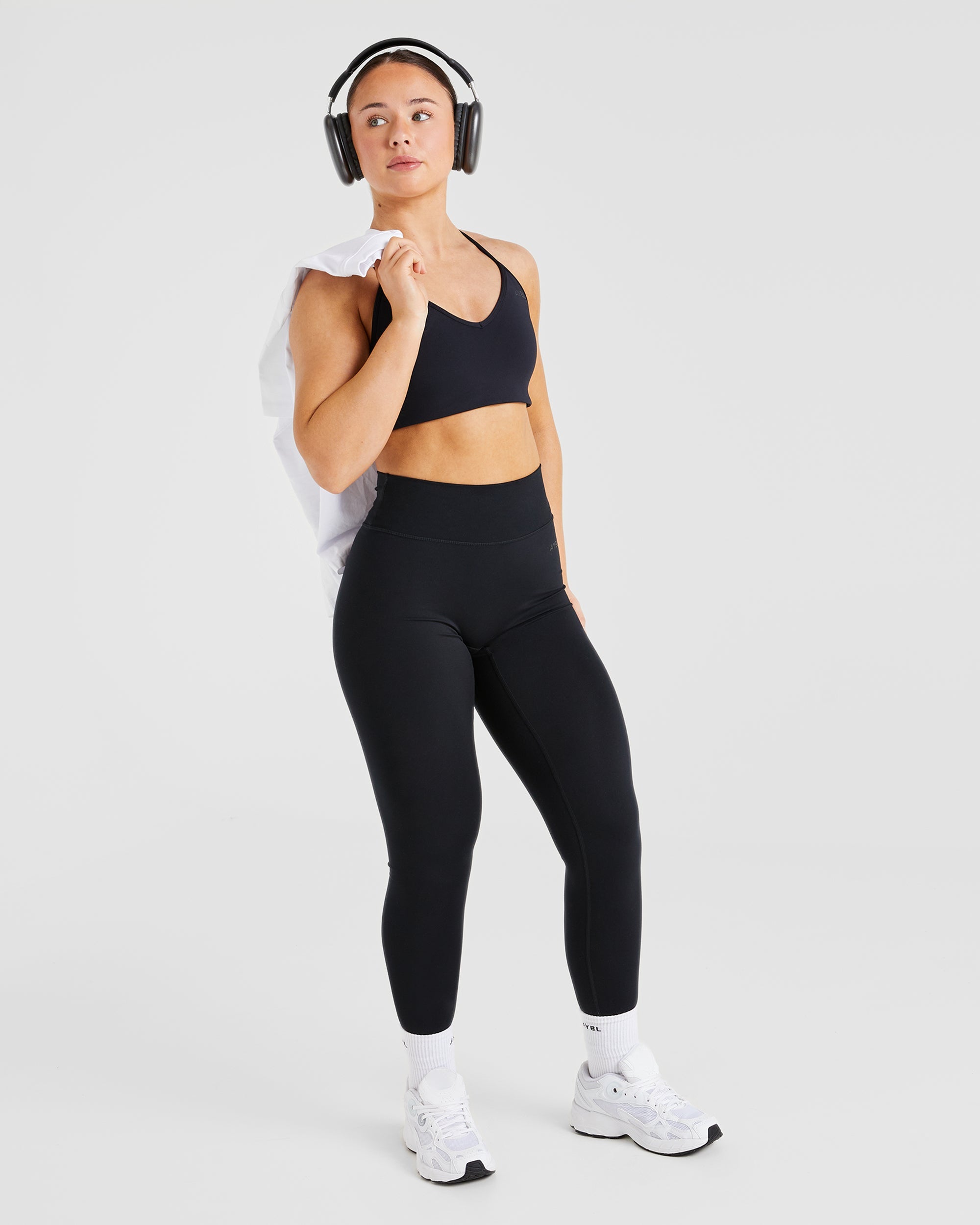 Essential Crossback Sports Bra - Zwart