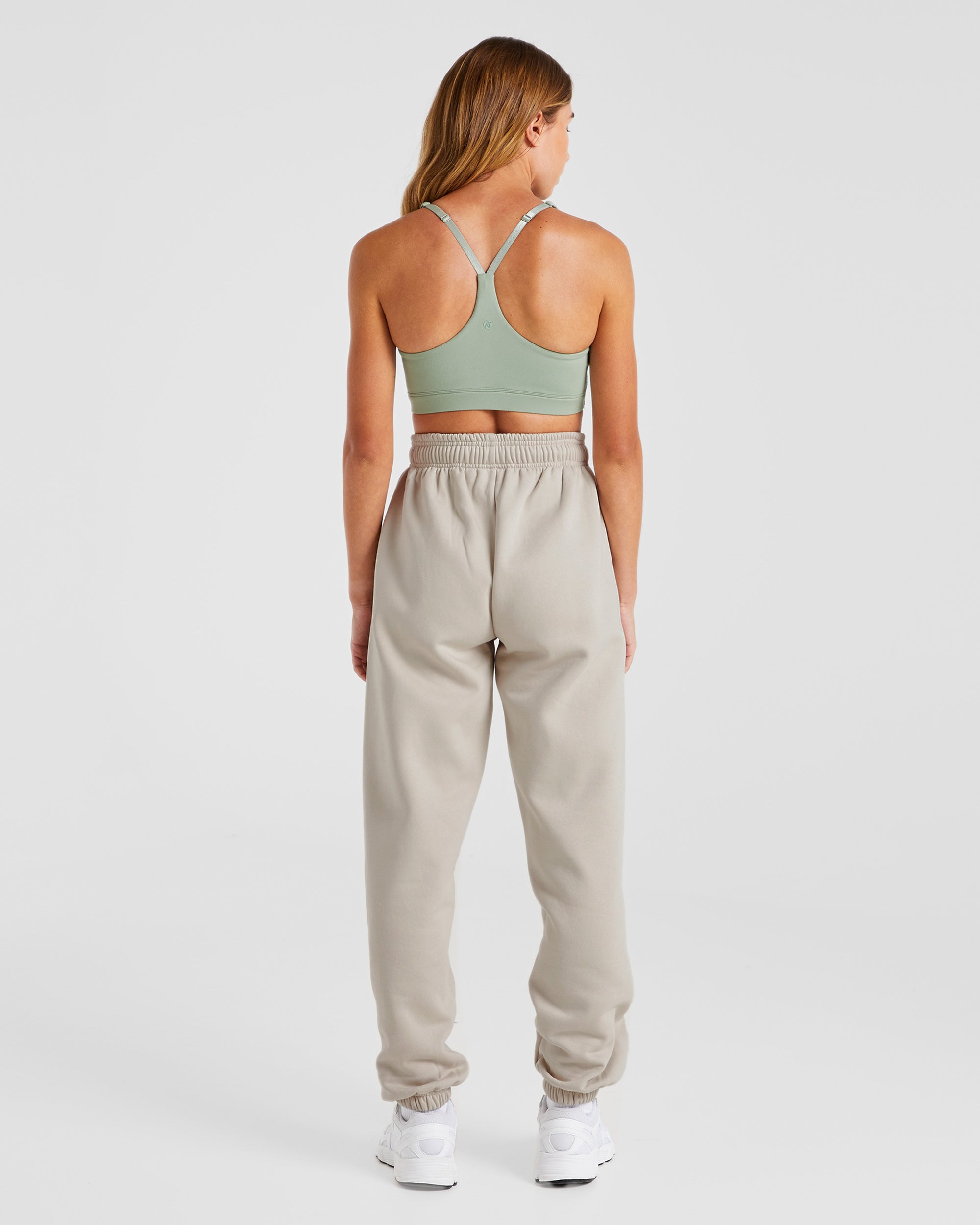 AYBL Club Oversized Joggers - Sand/Groen