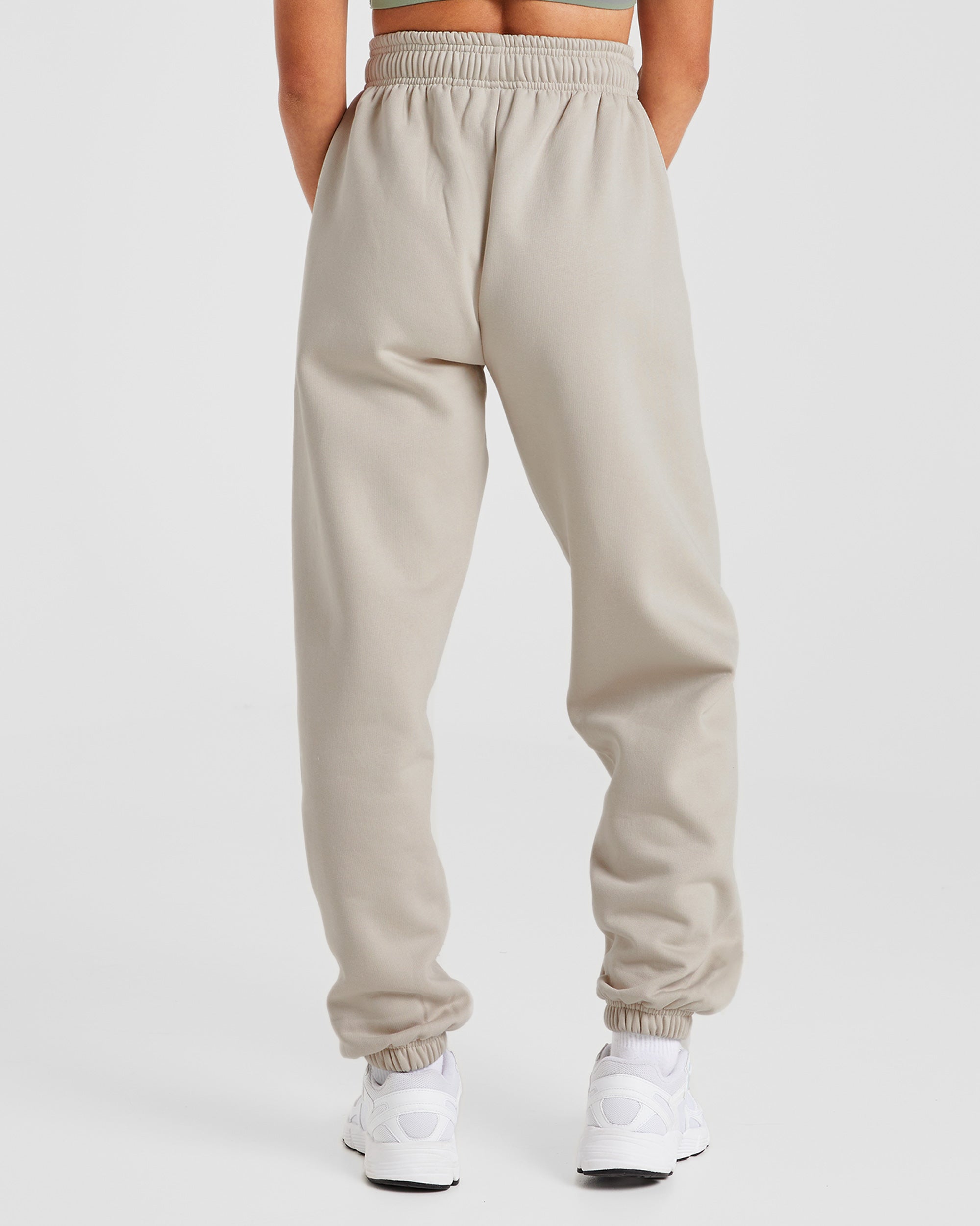AYBL Club Oversized Joggers - Sand/Groen
