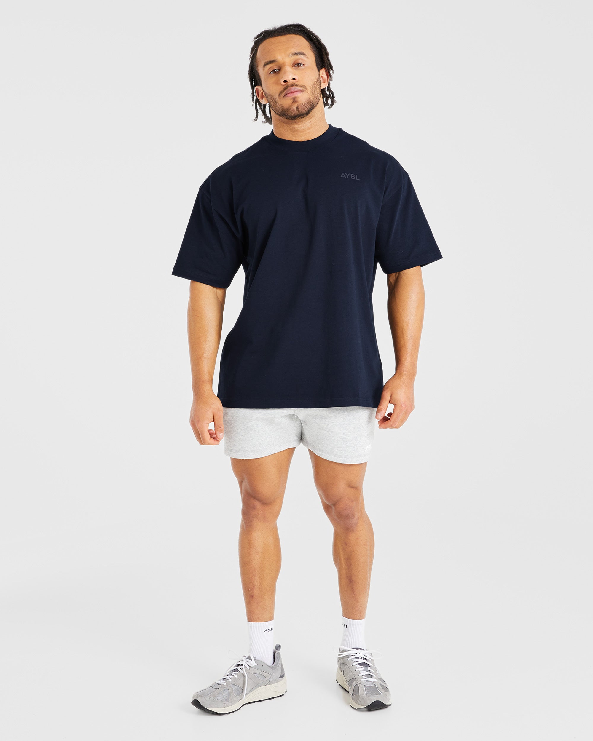 Essential 5" Shorts - Grijs Marl