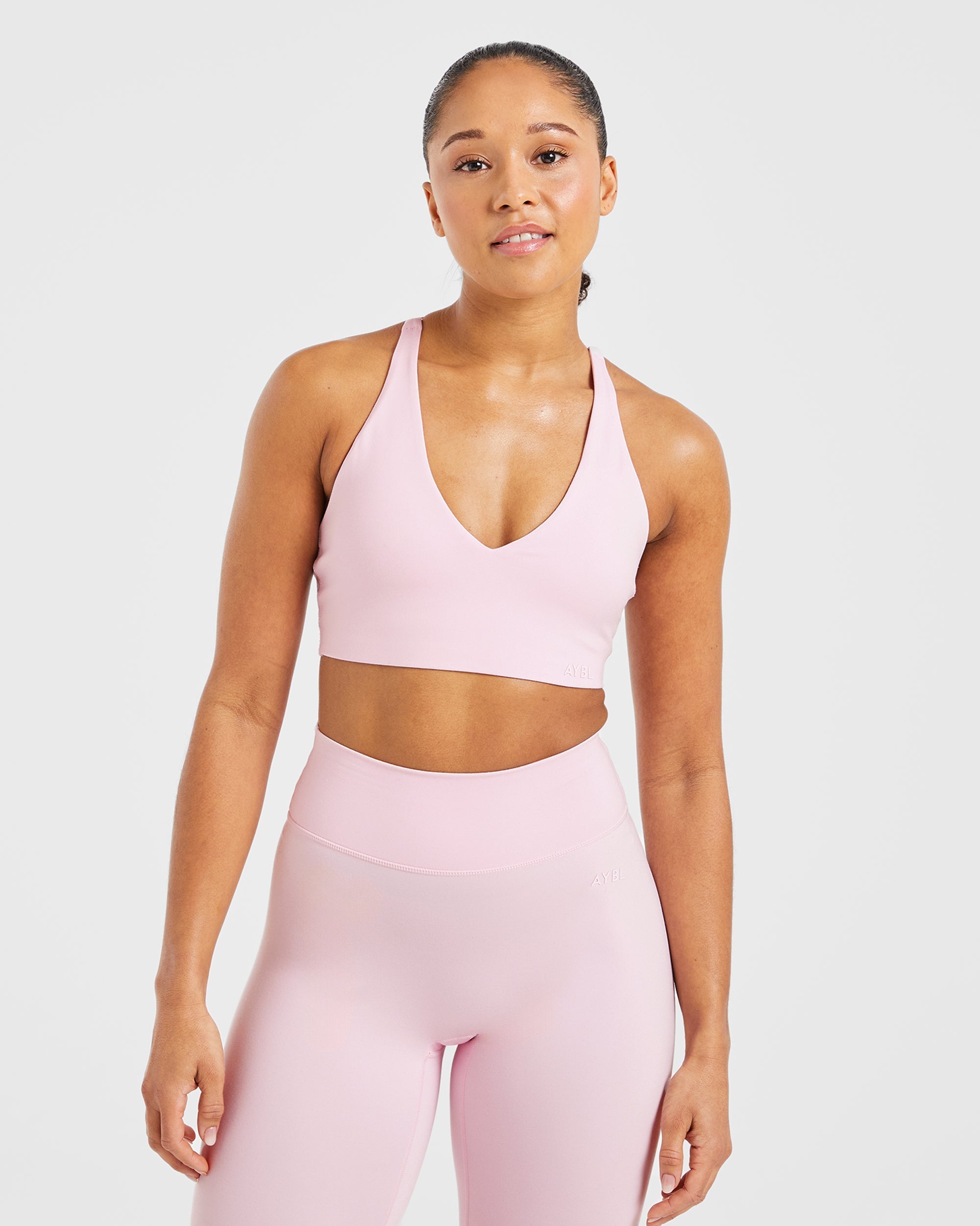 Staple Sports Bra - Pastel Roze