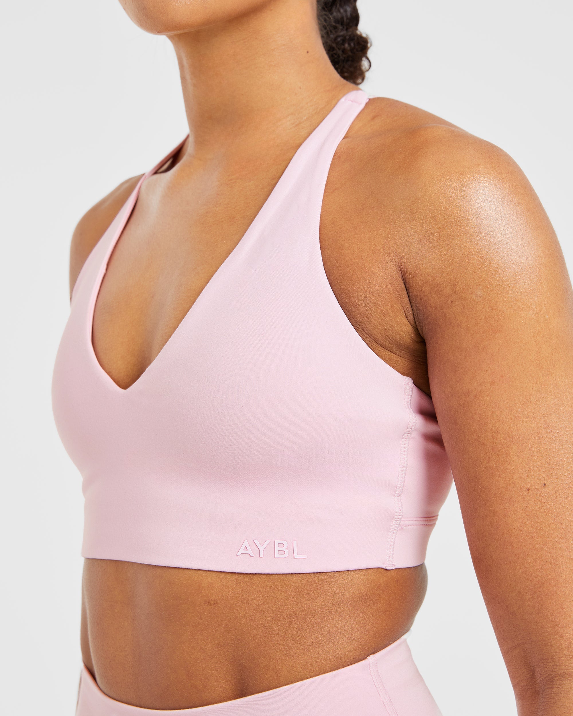 Staple Sports Bra - Pastel Roze