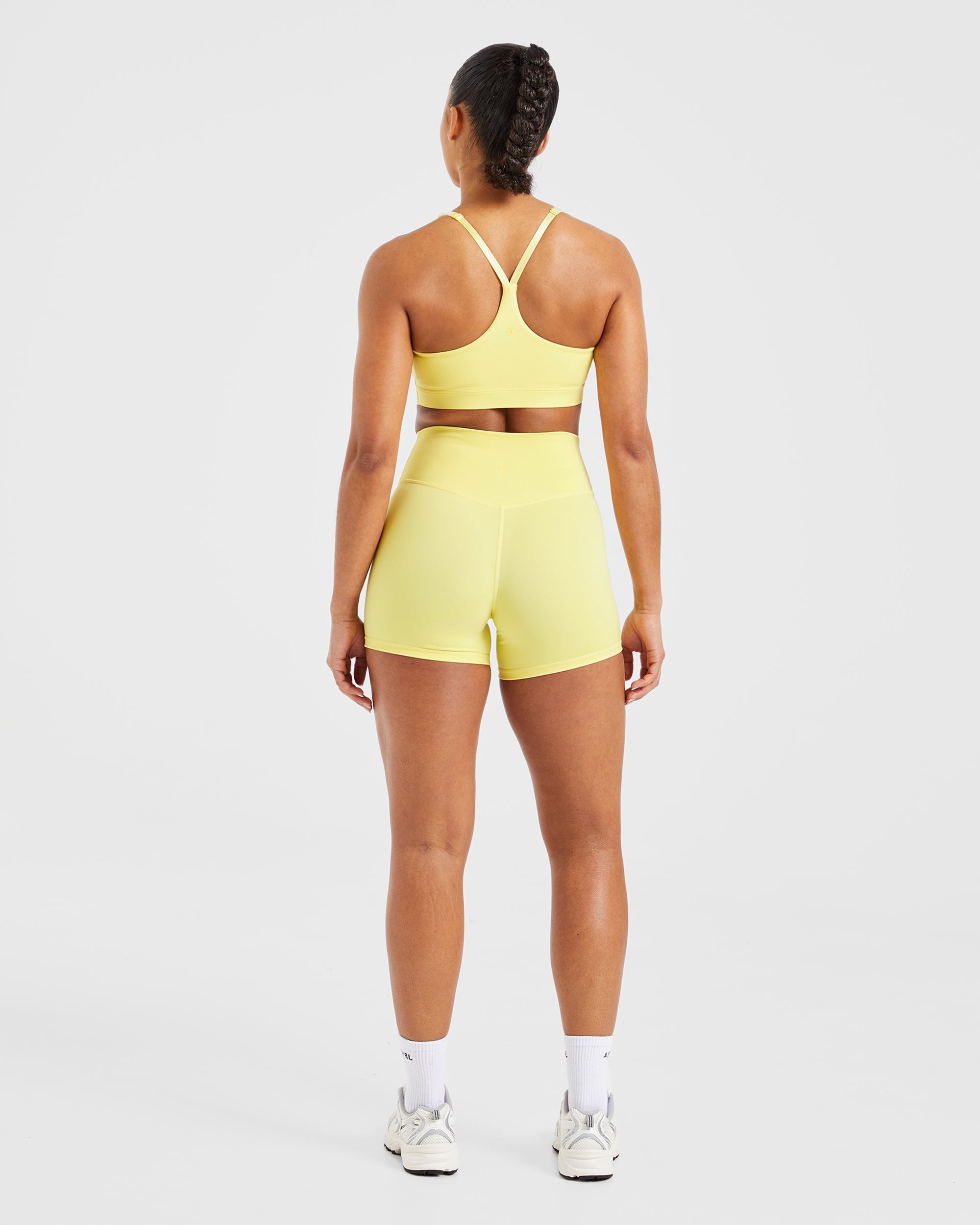 Staple Sports Bra - Pastel Lemon