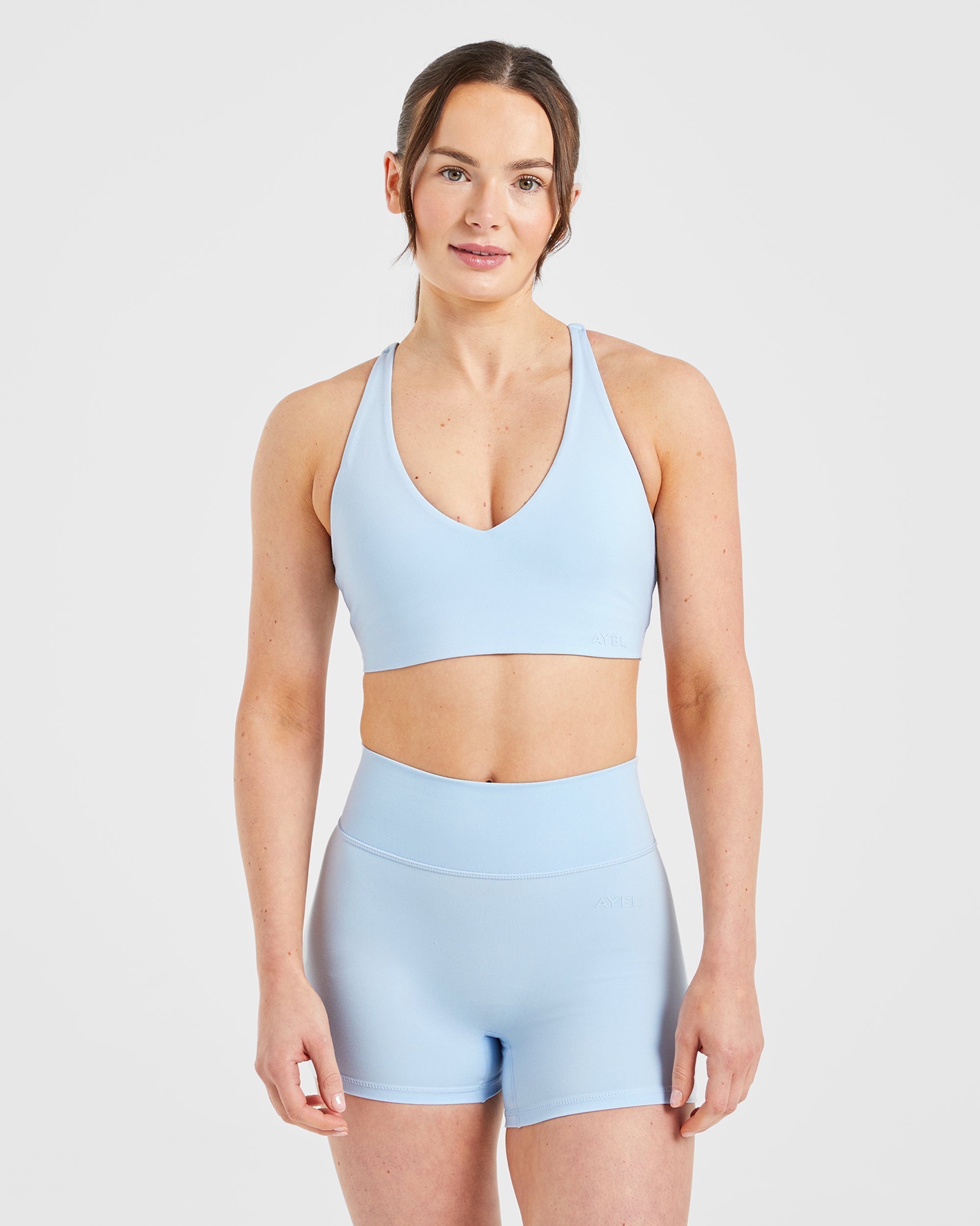 Staple Sports Bra - Pastel Blauw