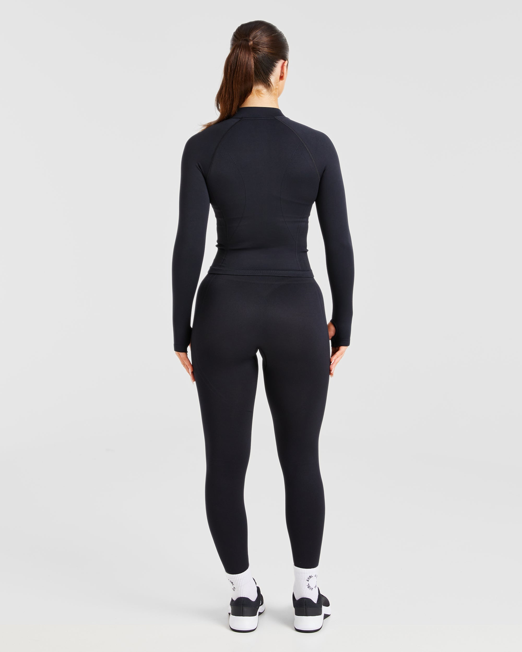 Balance V3 Seamless Zip Jacket - Zwart