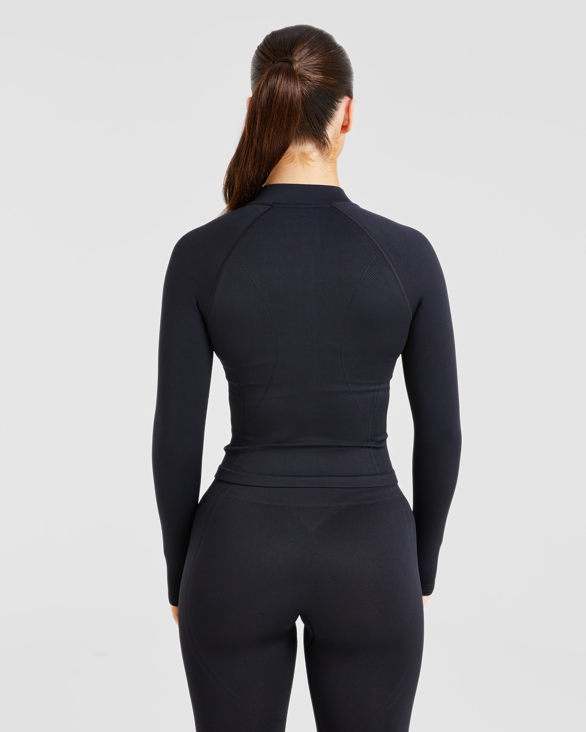 Balance V3 Seamless Zip Jacket - Zwart