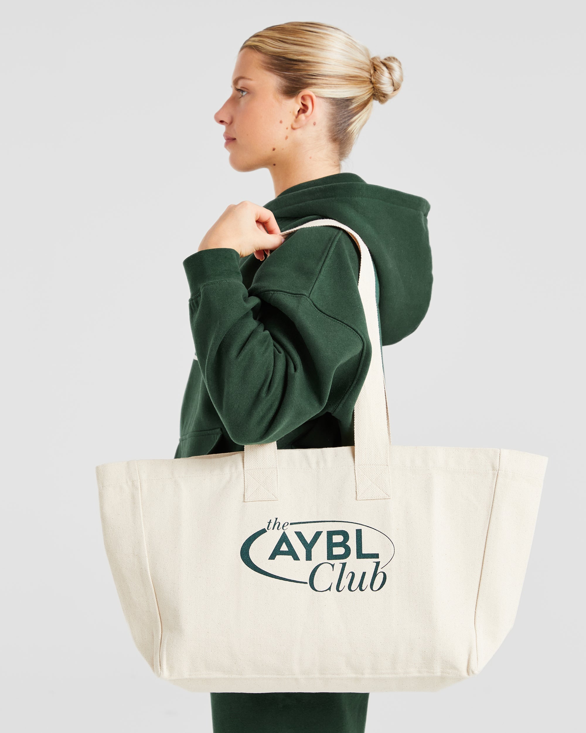 AYBL Club Tote Bag - Canvas/Groen