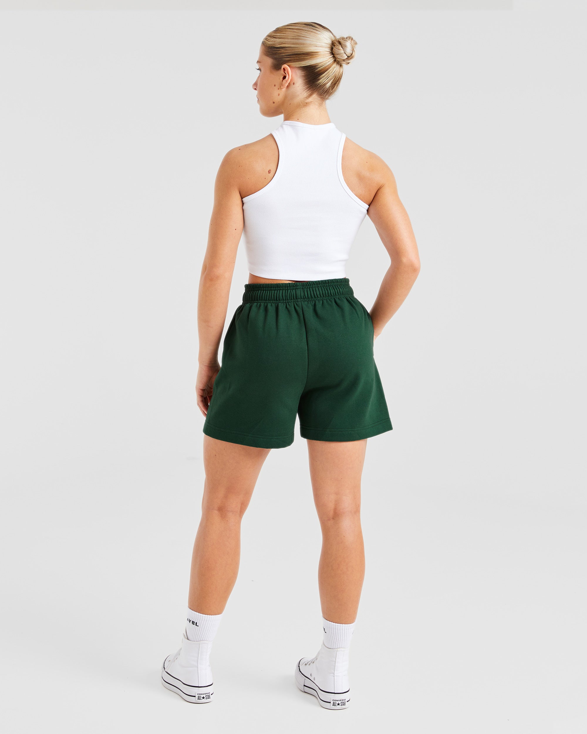 AYBL Club Shorts - Groen/Sand