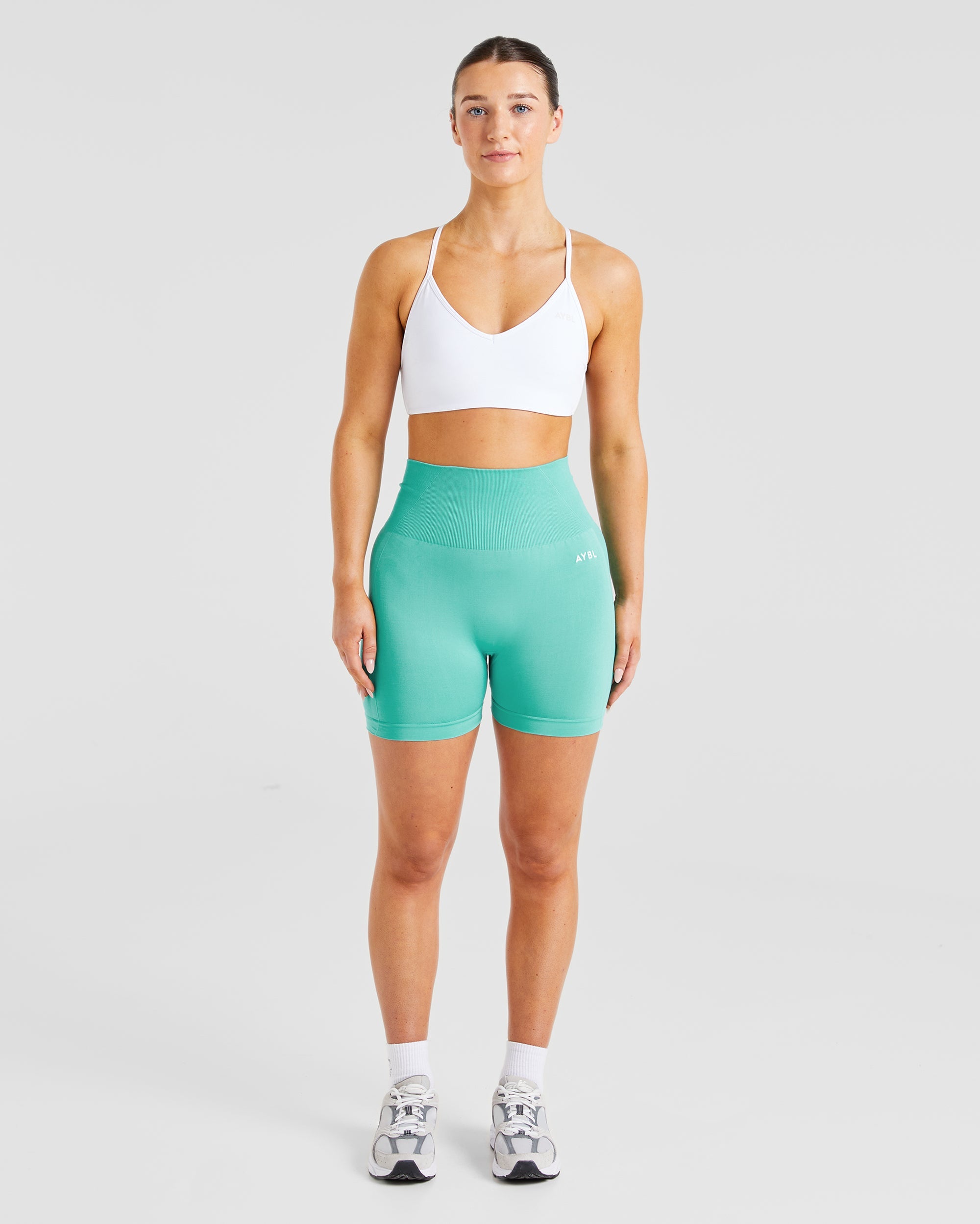 Essential Crossback Sports Bra - Wit