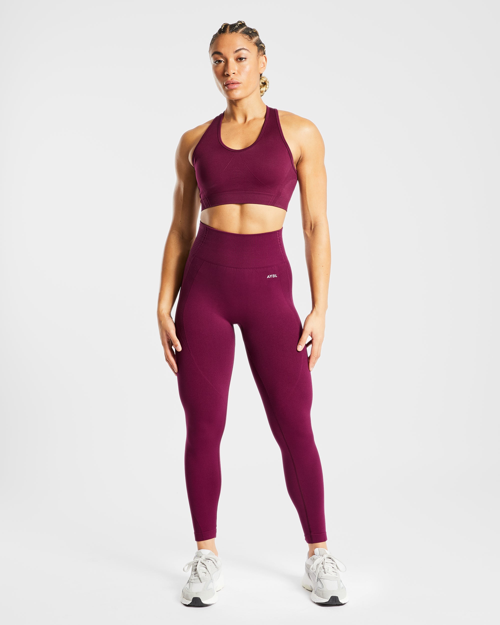 Balance V2 Seamless Leggings - Paars Wine