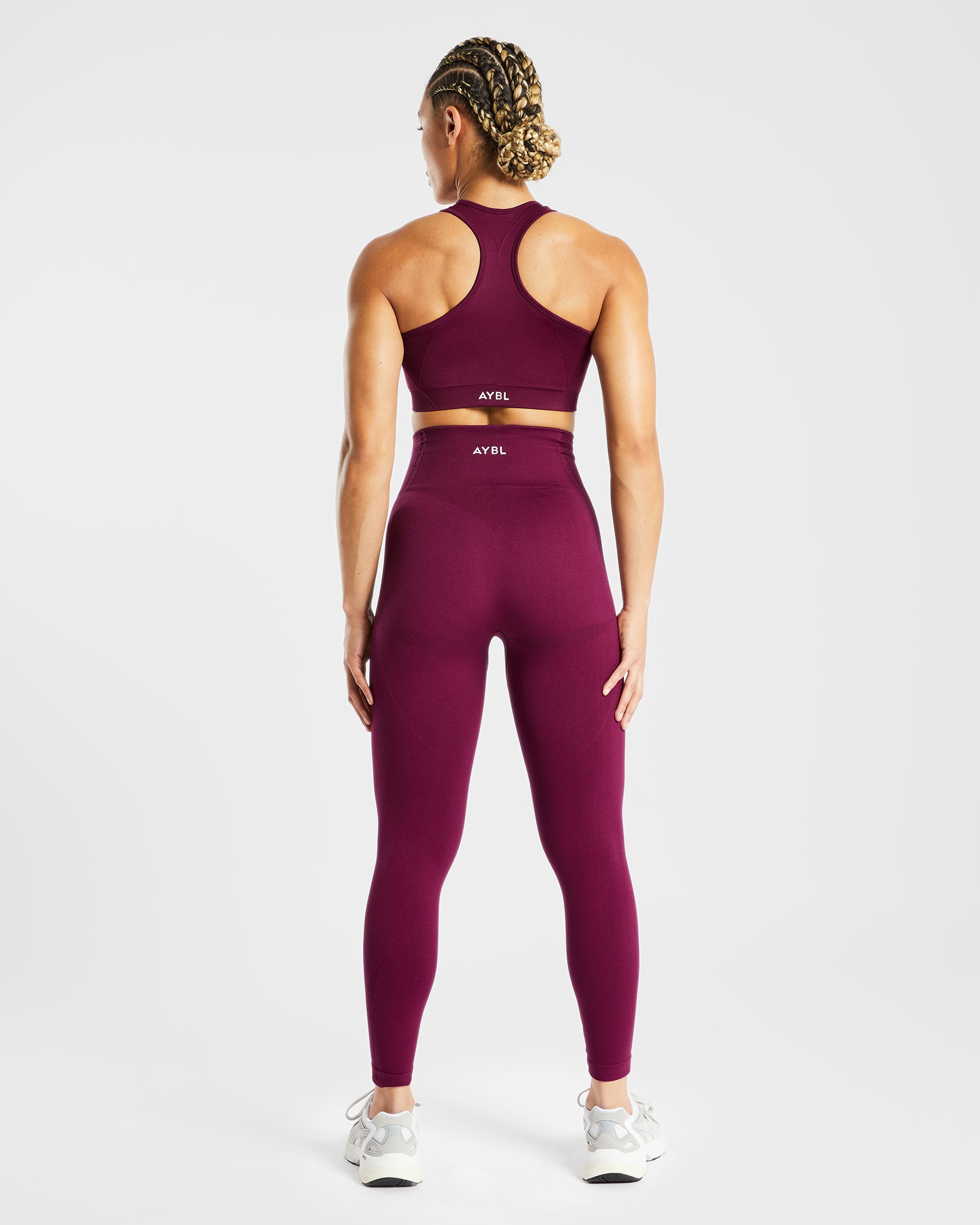 Balance V2 Seamless Leggings - Paars Wine