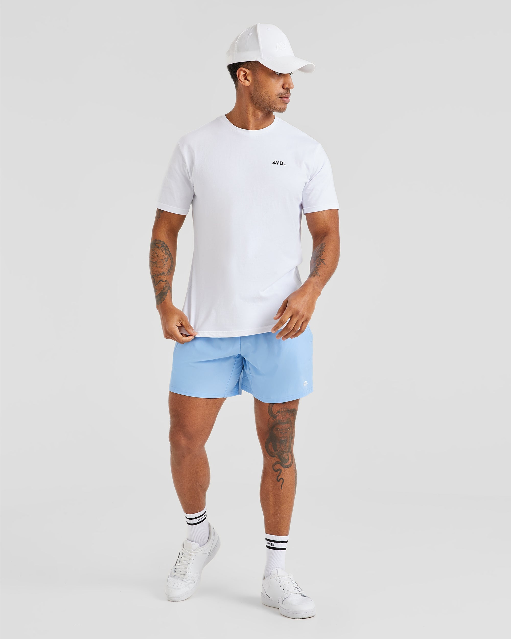 Core 5" Shorts - Air Blauw