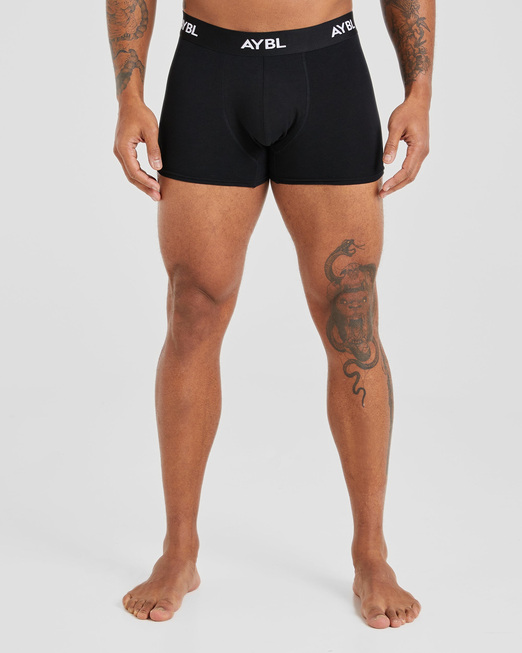 Essential Boxer Trunk (3 pack) - Zwart