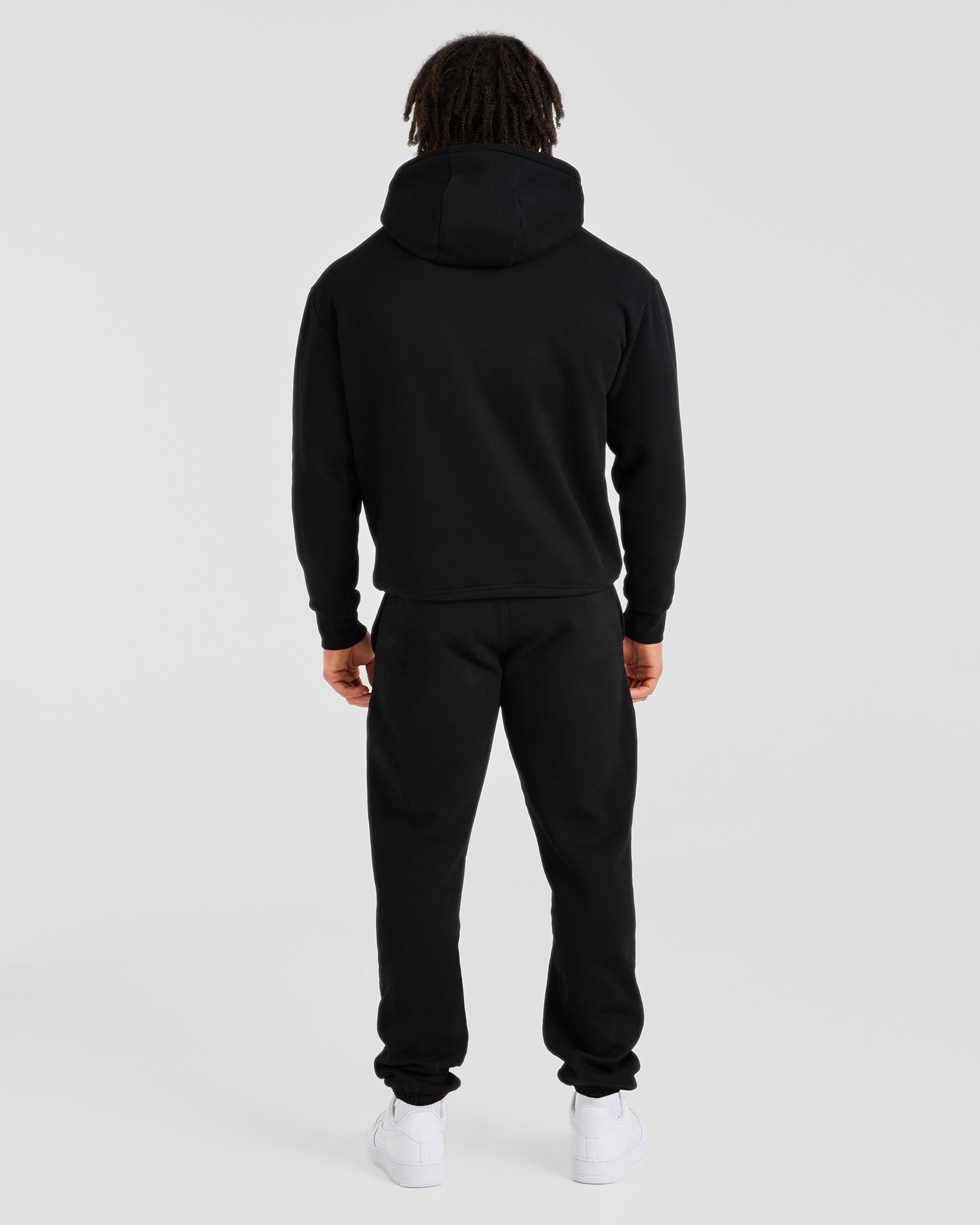 Essential Oversized Joggers - Zwart