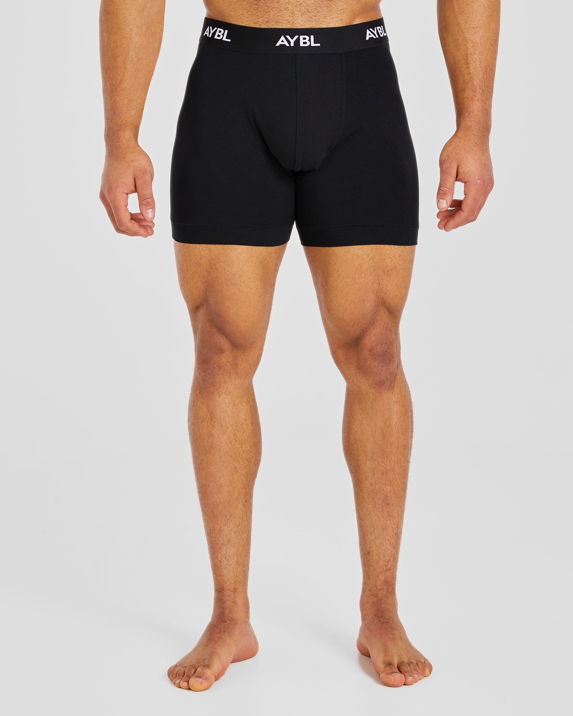 Essential Boxer Brief (3 pack) - Zwart