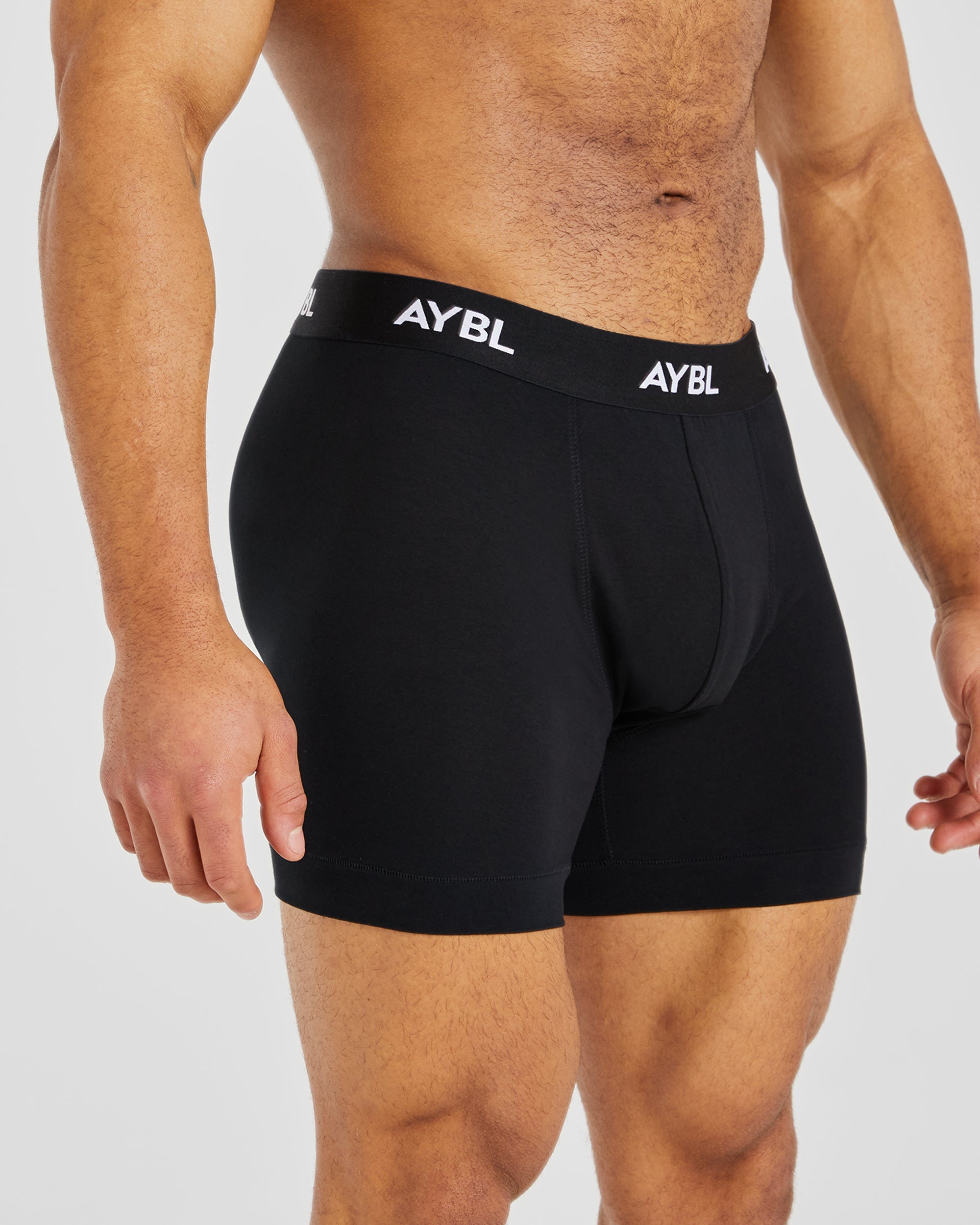 Essential Boxer Brief (3 pack) - Zwart