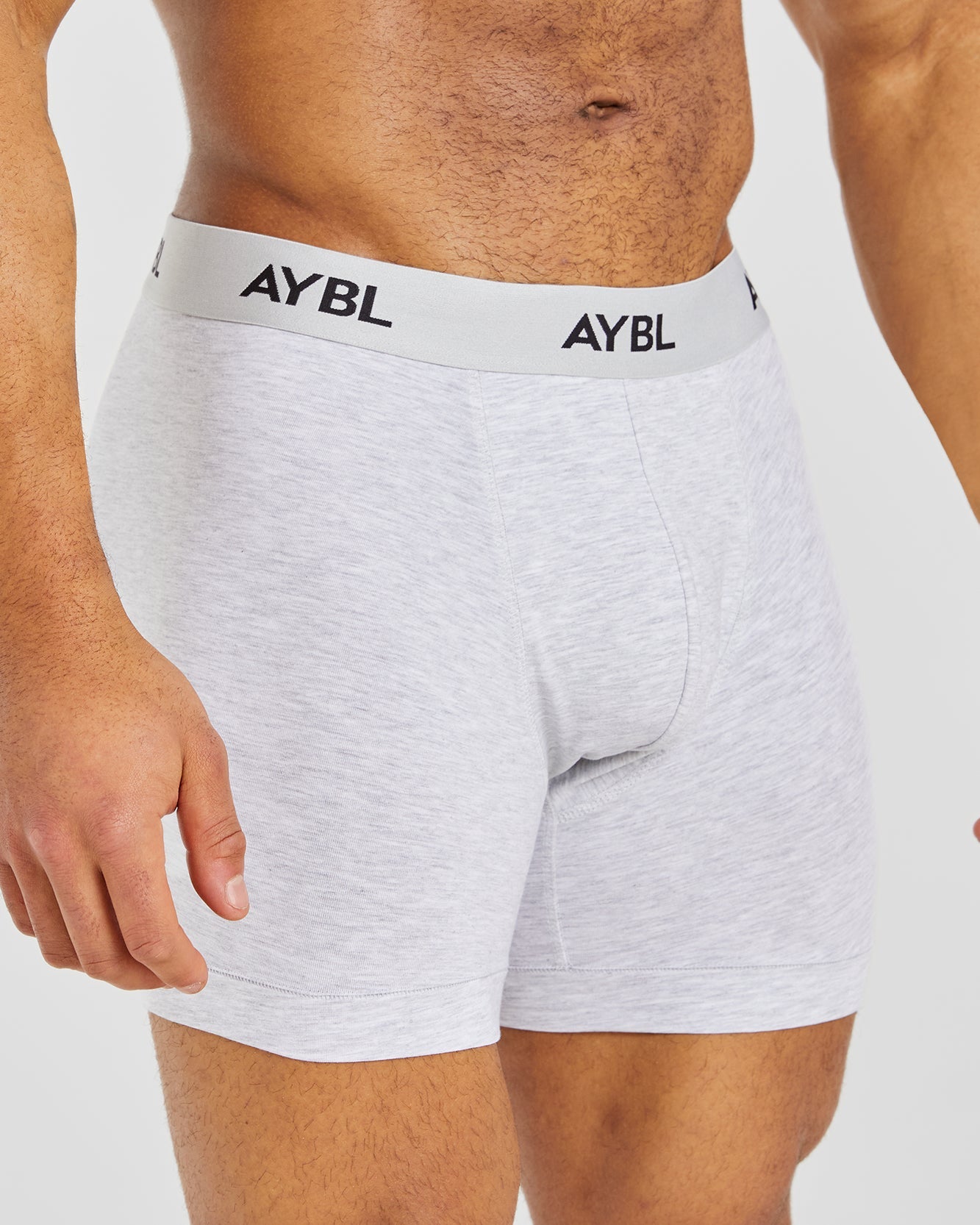 Essential Boxer Brief (3 pack) - Zwart/Wit/Grijs