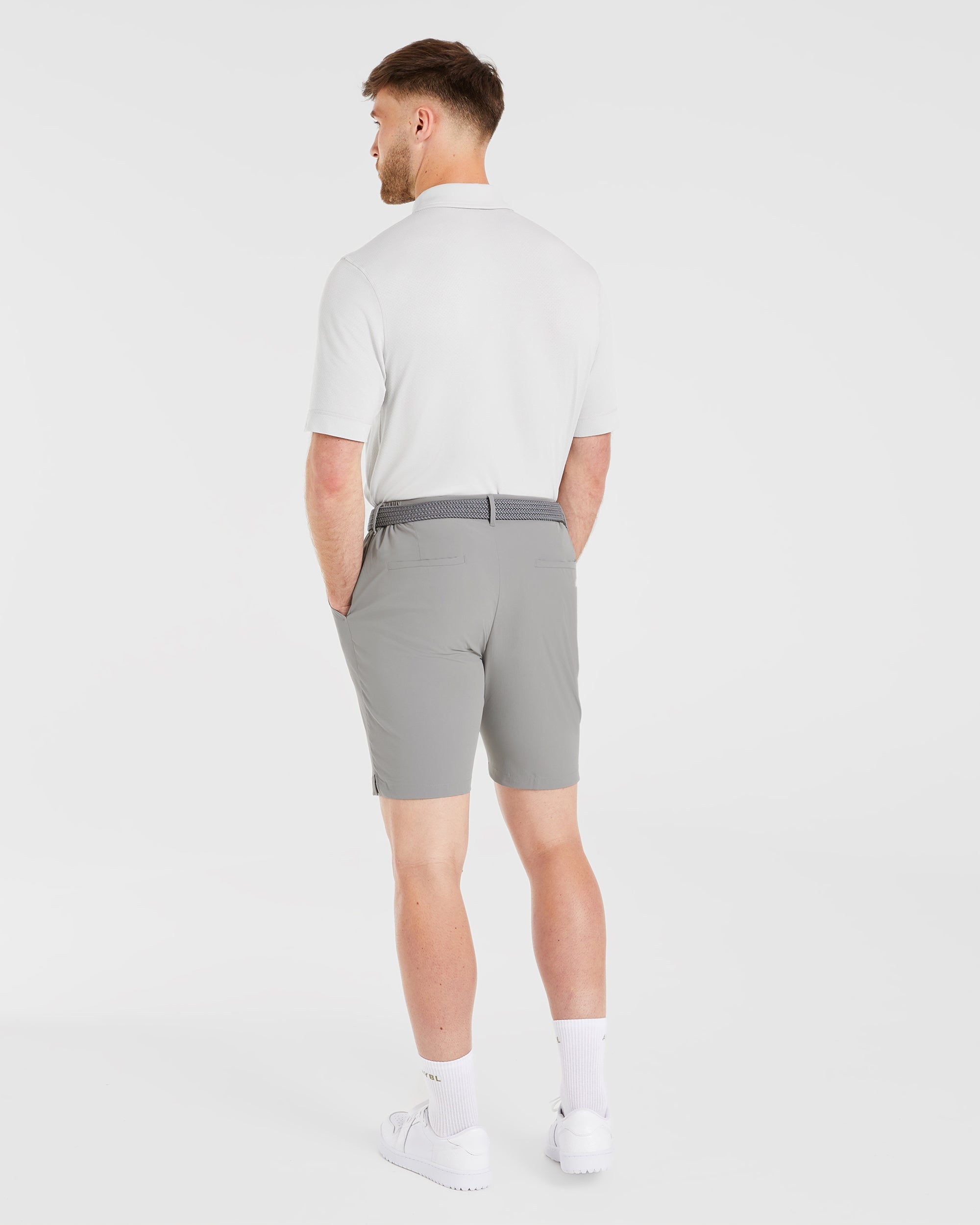 Performance Seamless Polo Shirt - Grijs