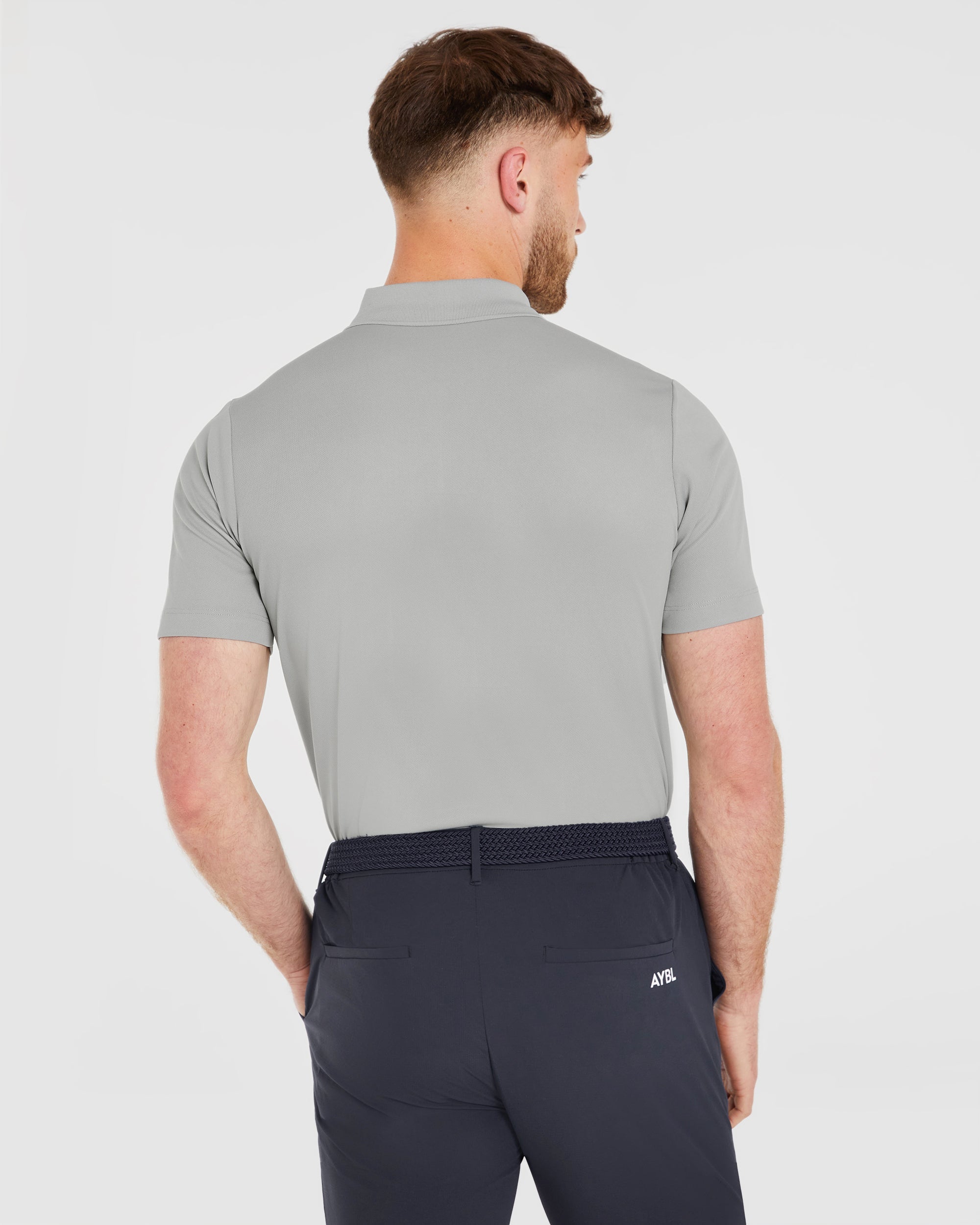 Performance Polo Shirt - Light Grijs