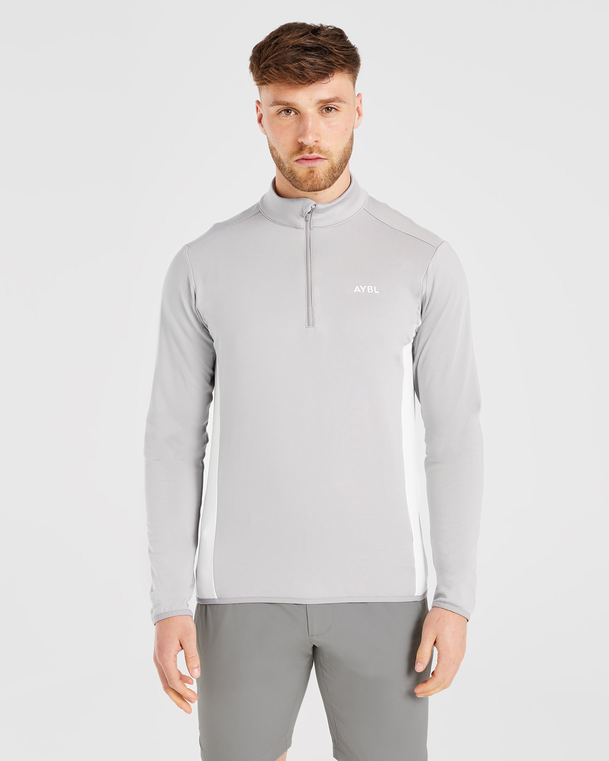 Performance 1/4 Zip Pullover - Grijs