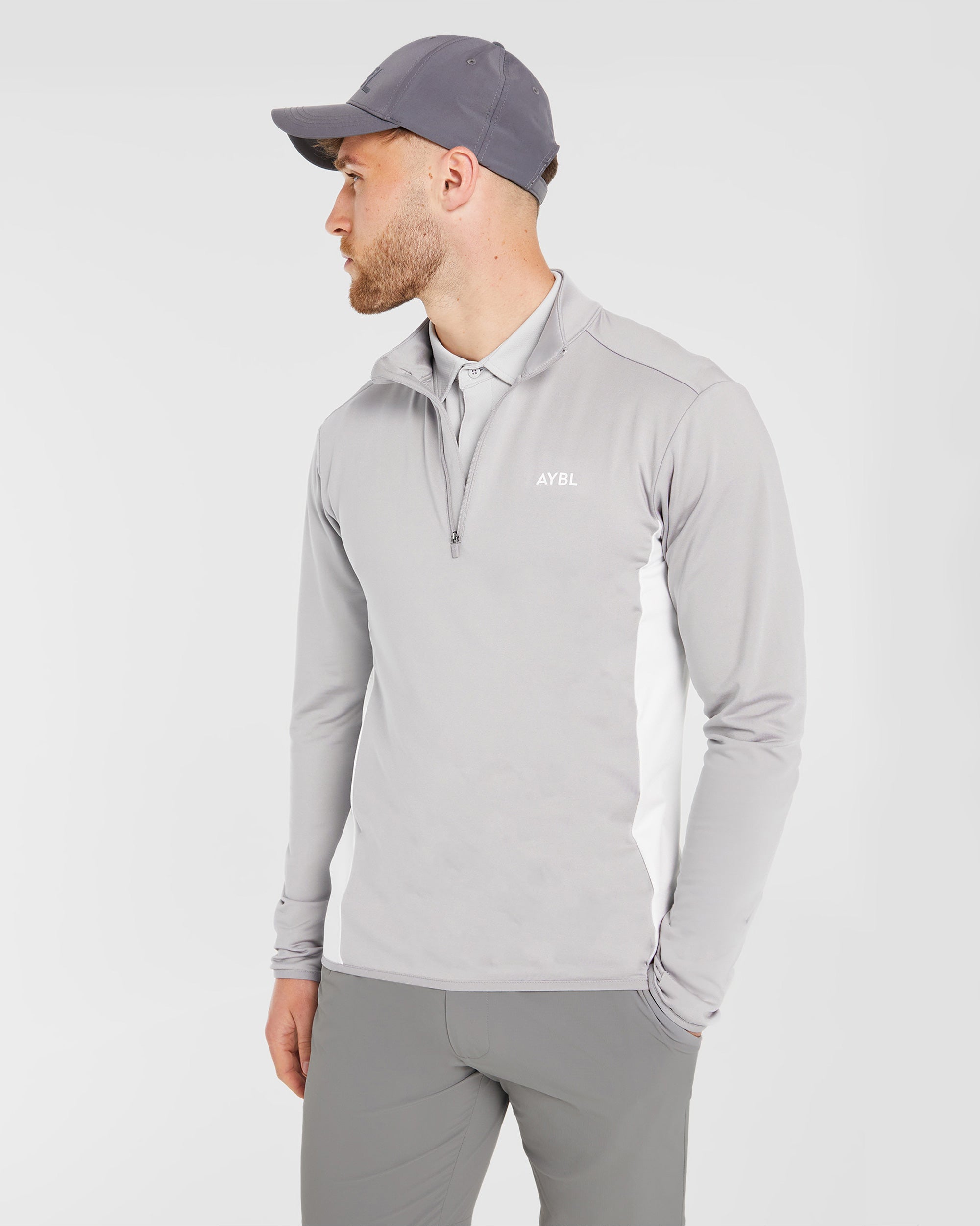 Performance 1/4 Zip Pullover - Grijs