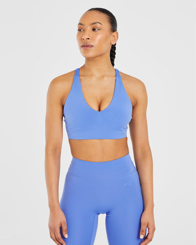 Staple Sports Bra - Cobalt Blauw
