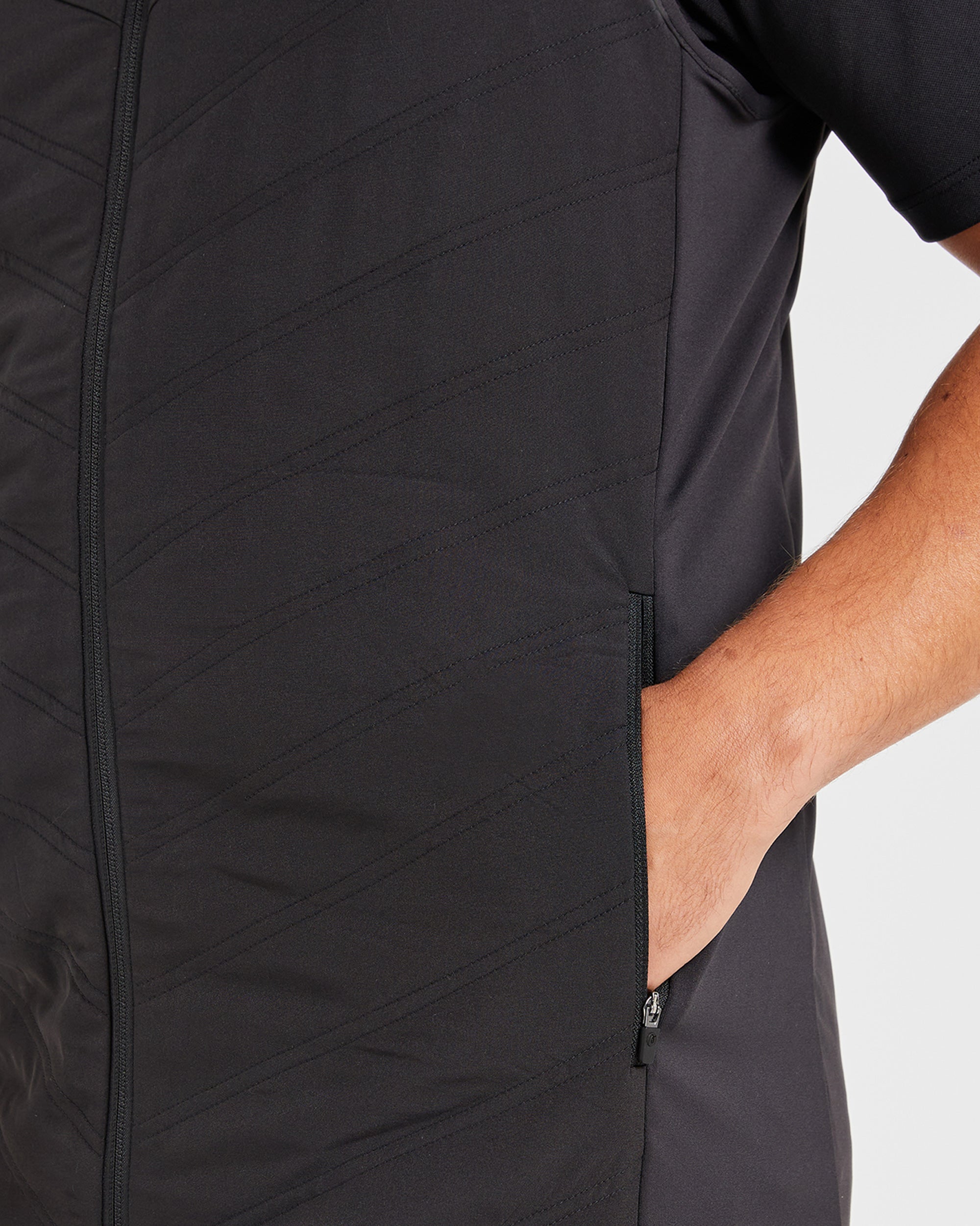 Performance Hybrid Gilet - Zwart