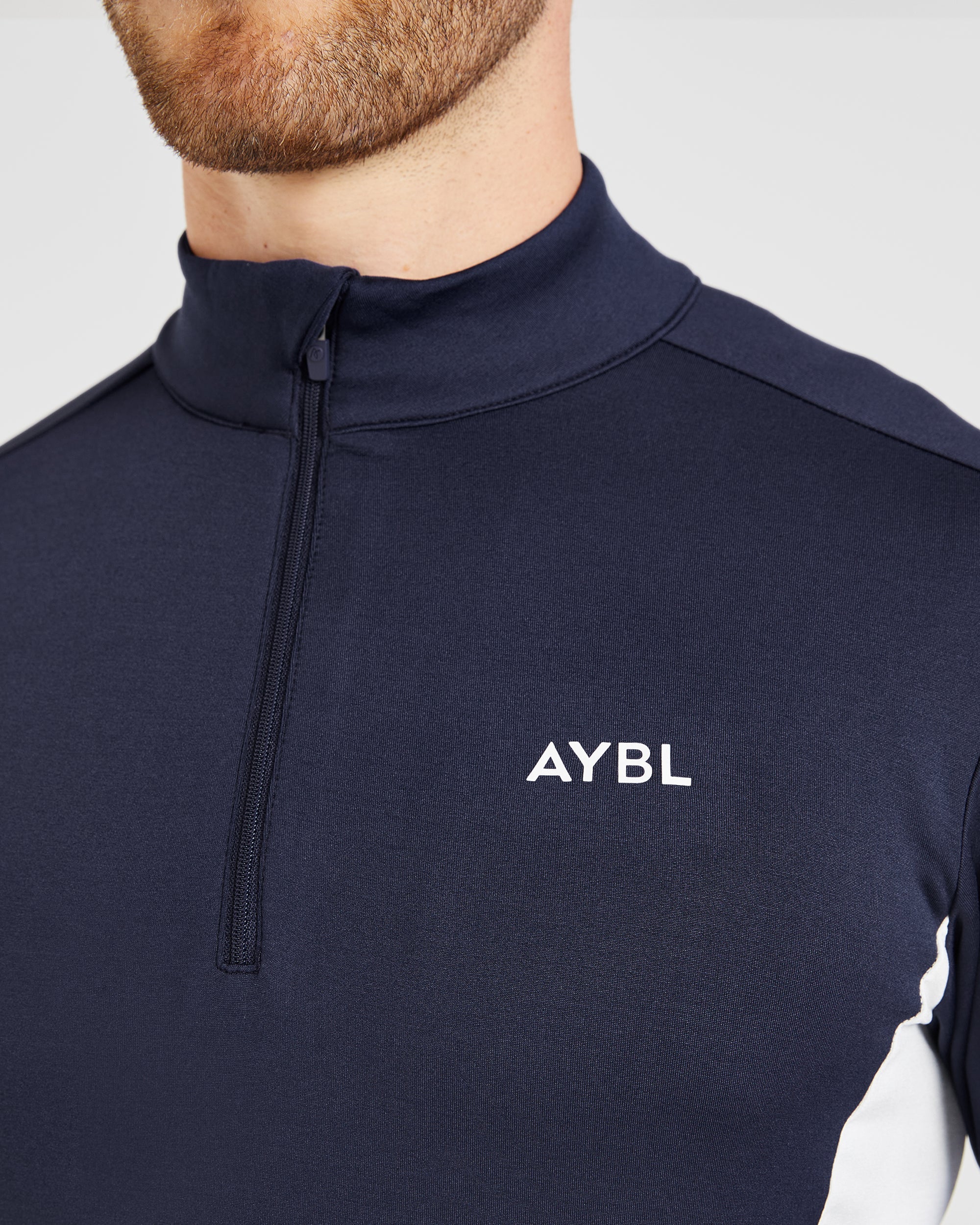 Performance 1/4 Zip Pullover - Navy