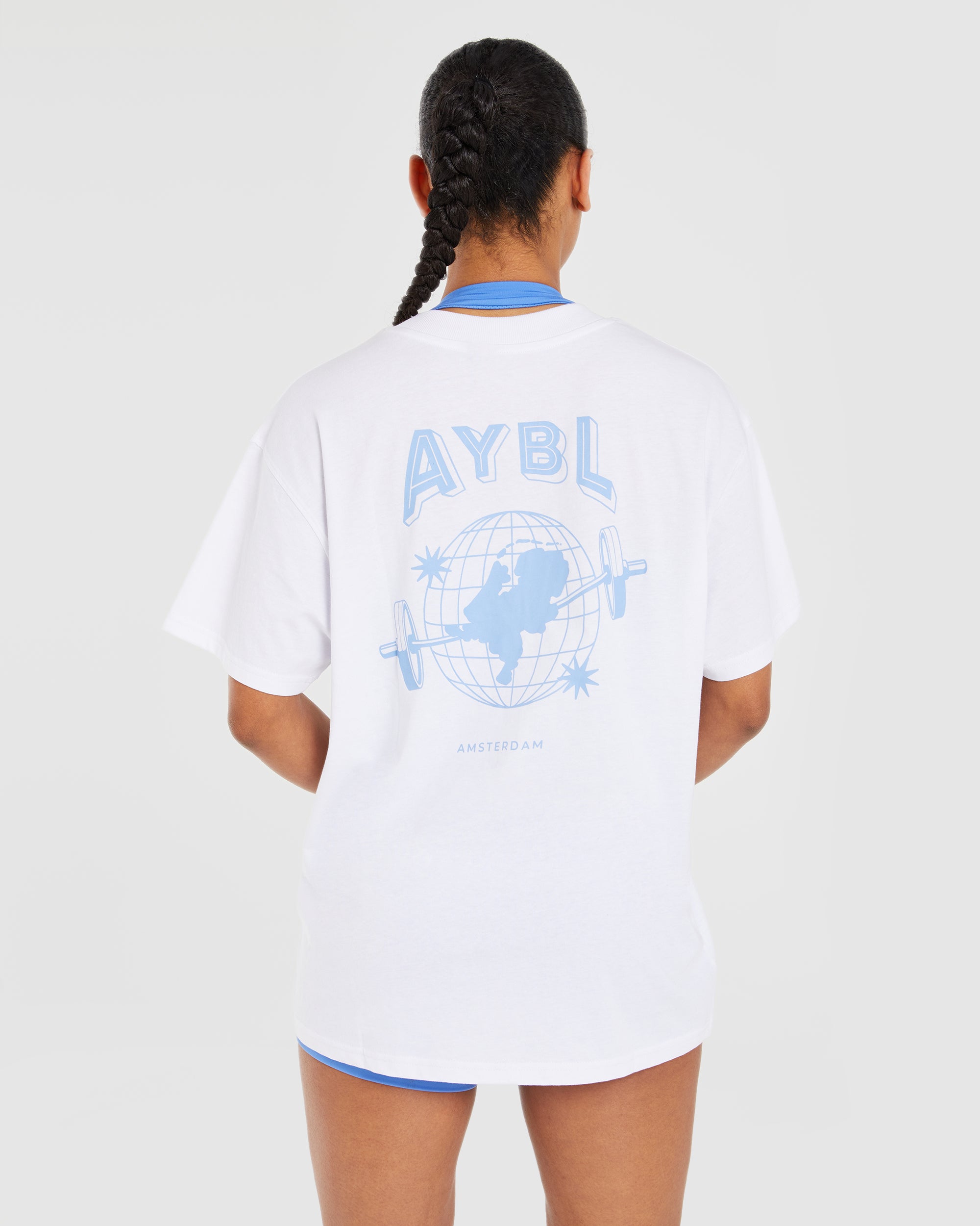 Amsterdam Oversized T Shirt - Wit