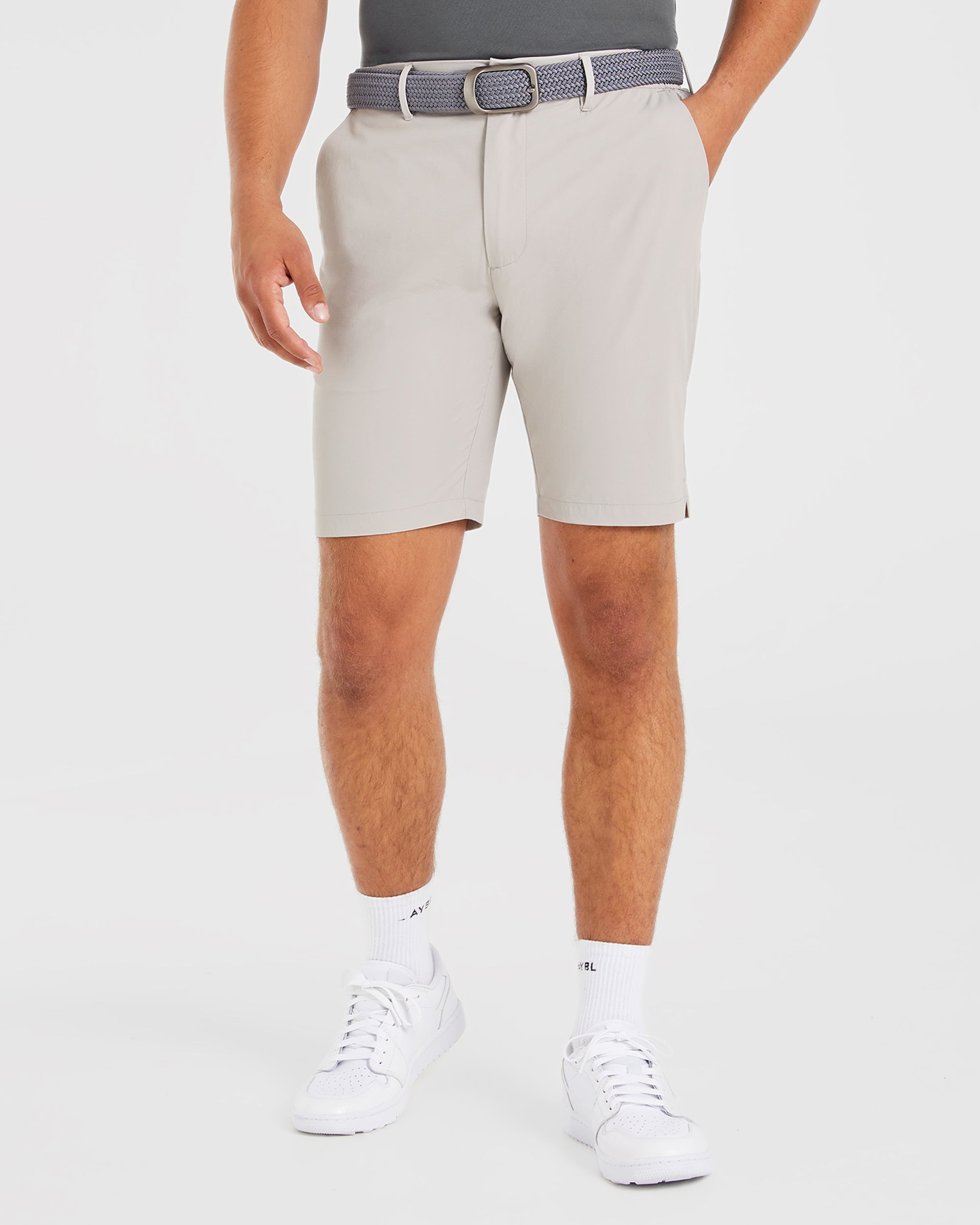 Performance Shorts - Stone Grijs