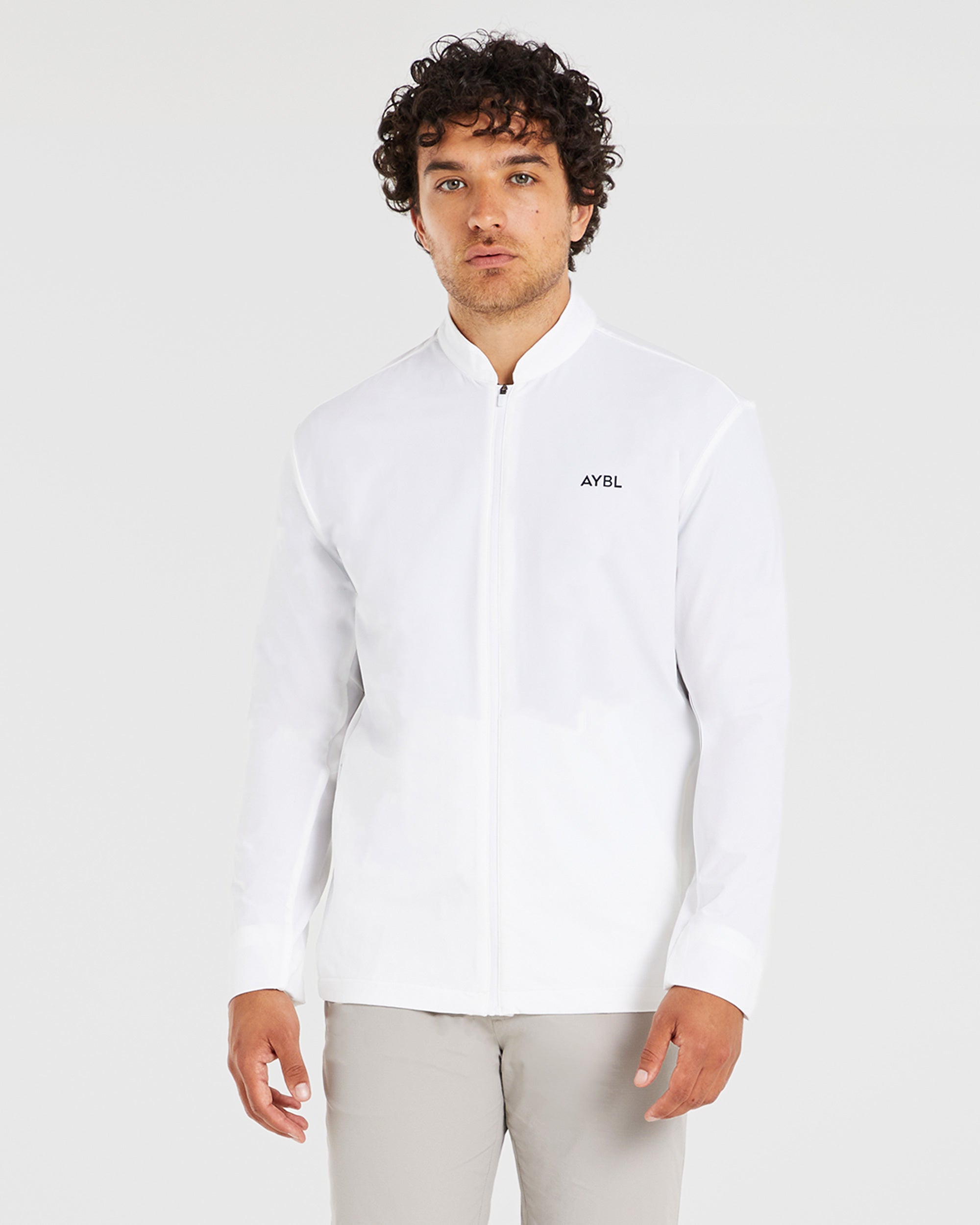 Performance Lightweight Windbreaker - Wit