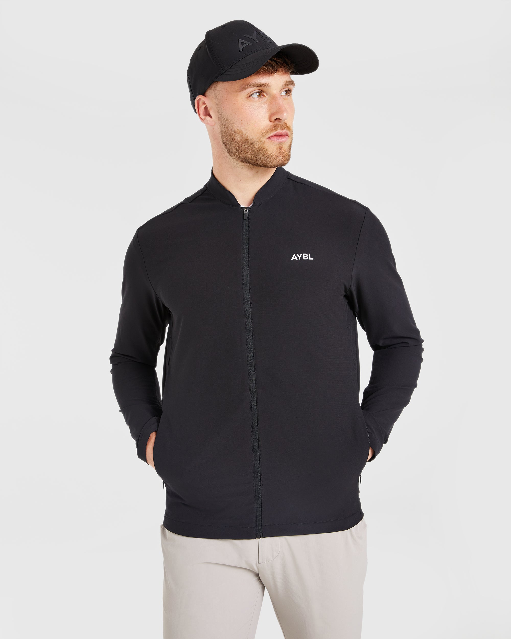 Performance Lightweight Windbreaker - Zwart