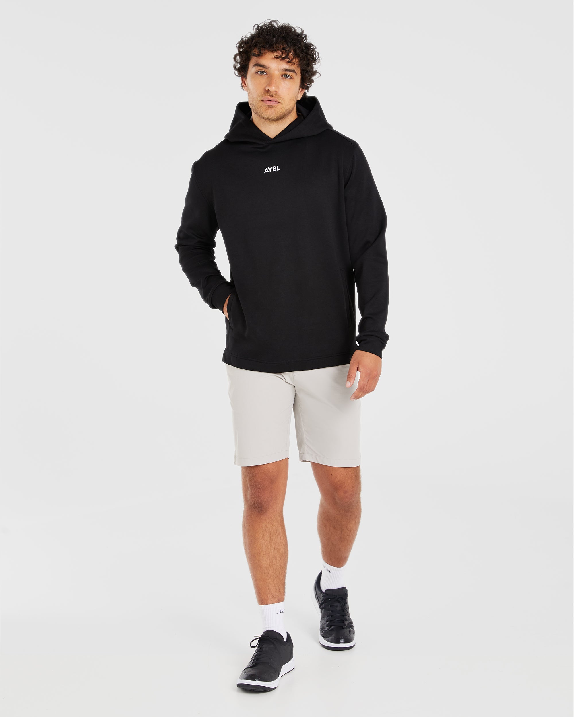 Performance Lightweight Hoodie - Zwart