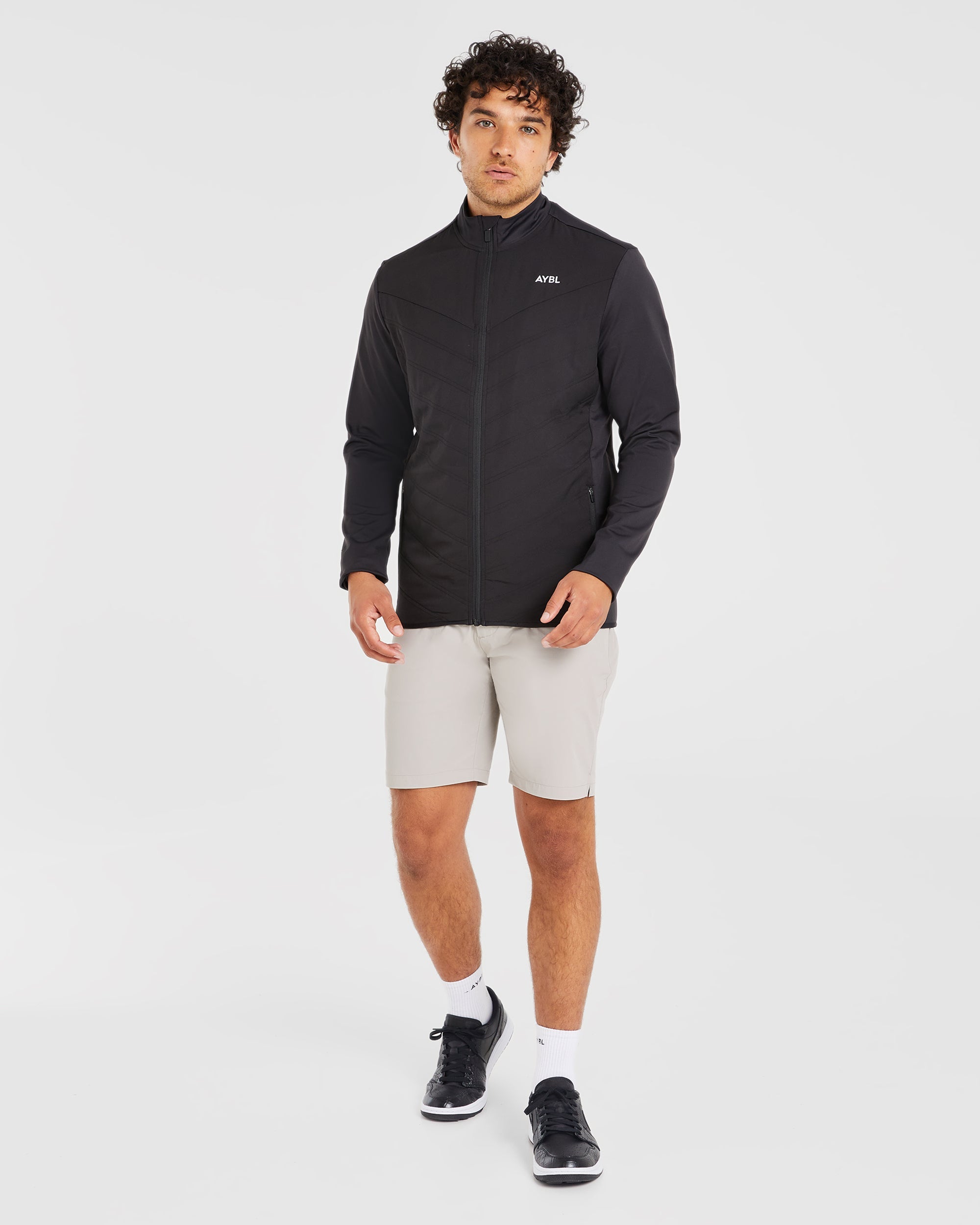 Performance Hybrid Jacket - Zwart