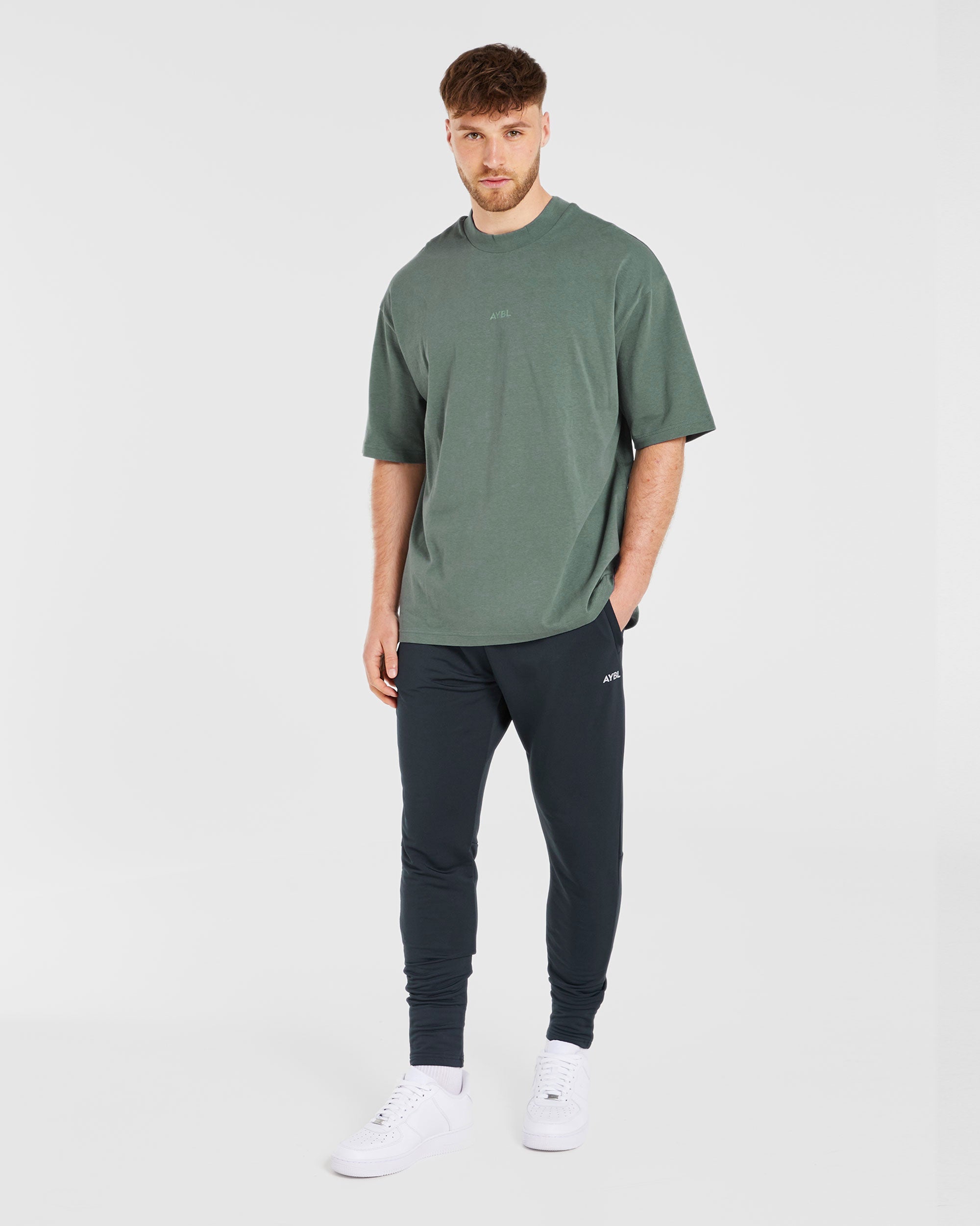 Fraction Joggers - Slate Grijs