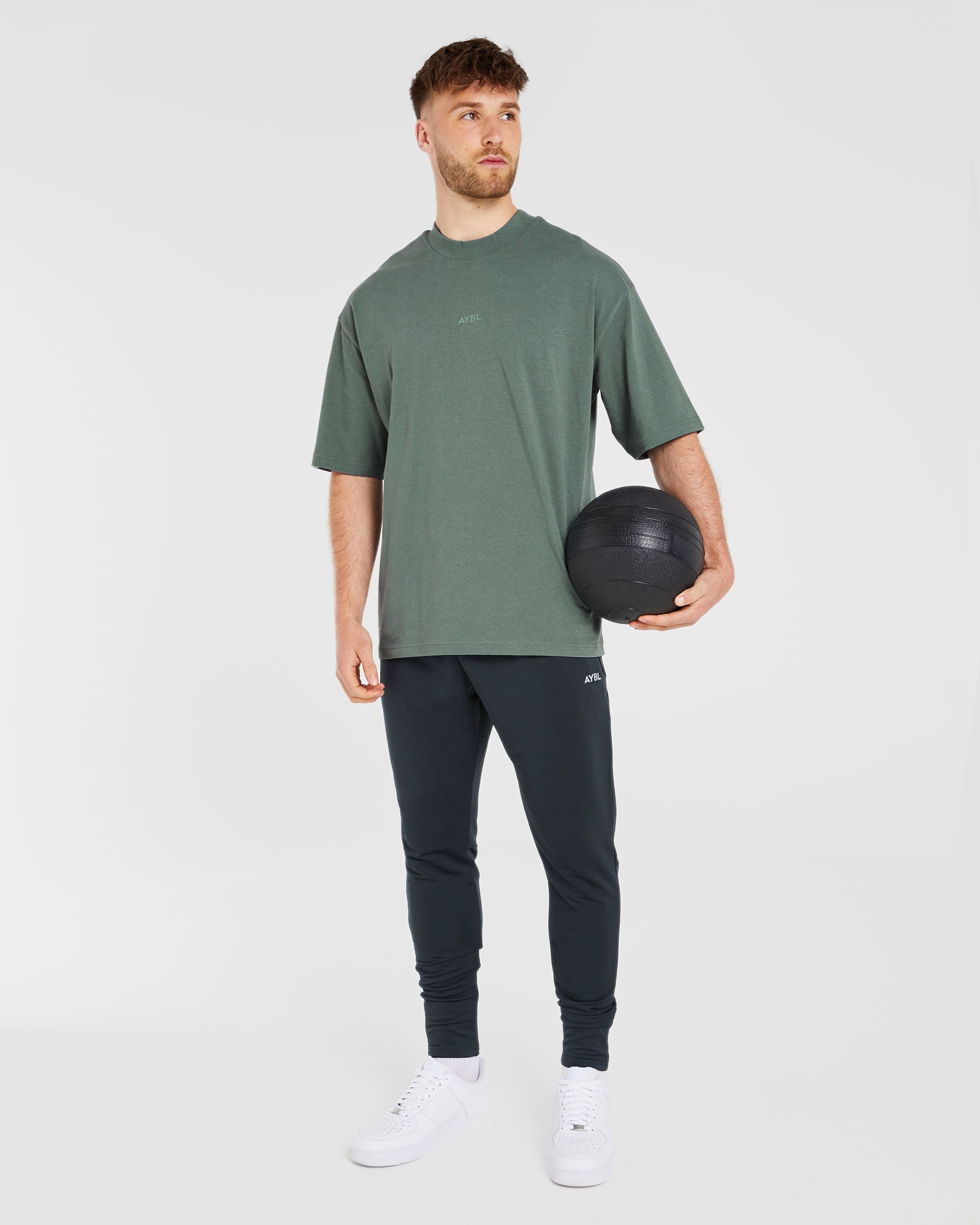 Fraction Joggers - Slate Grijs