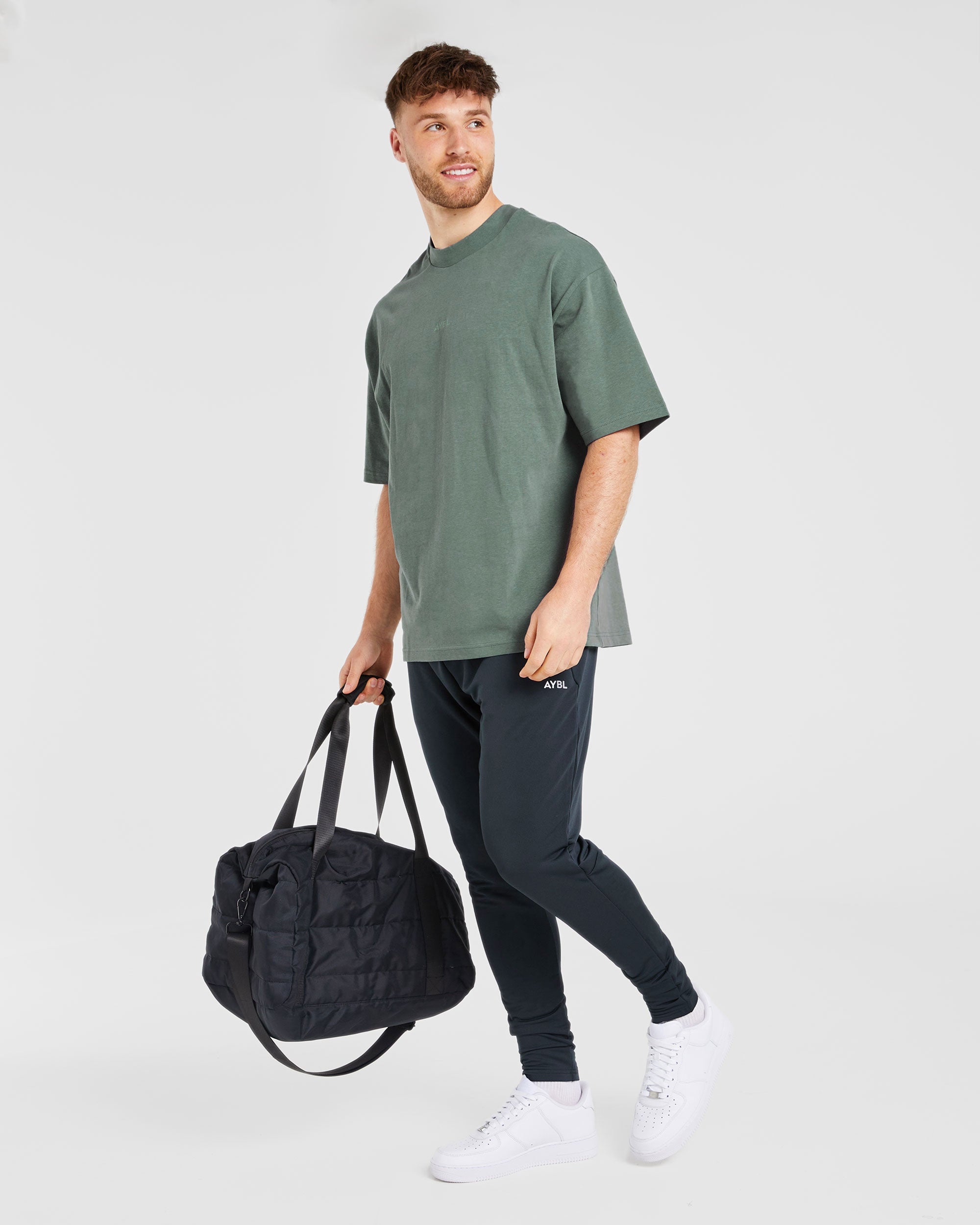 Fraction Joggers - Slate Grijs