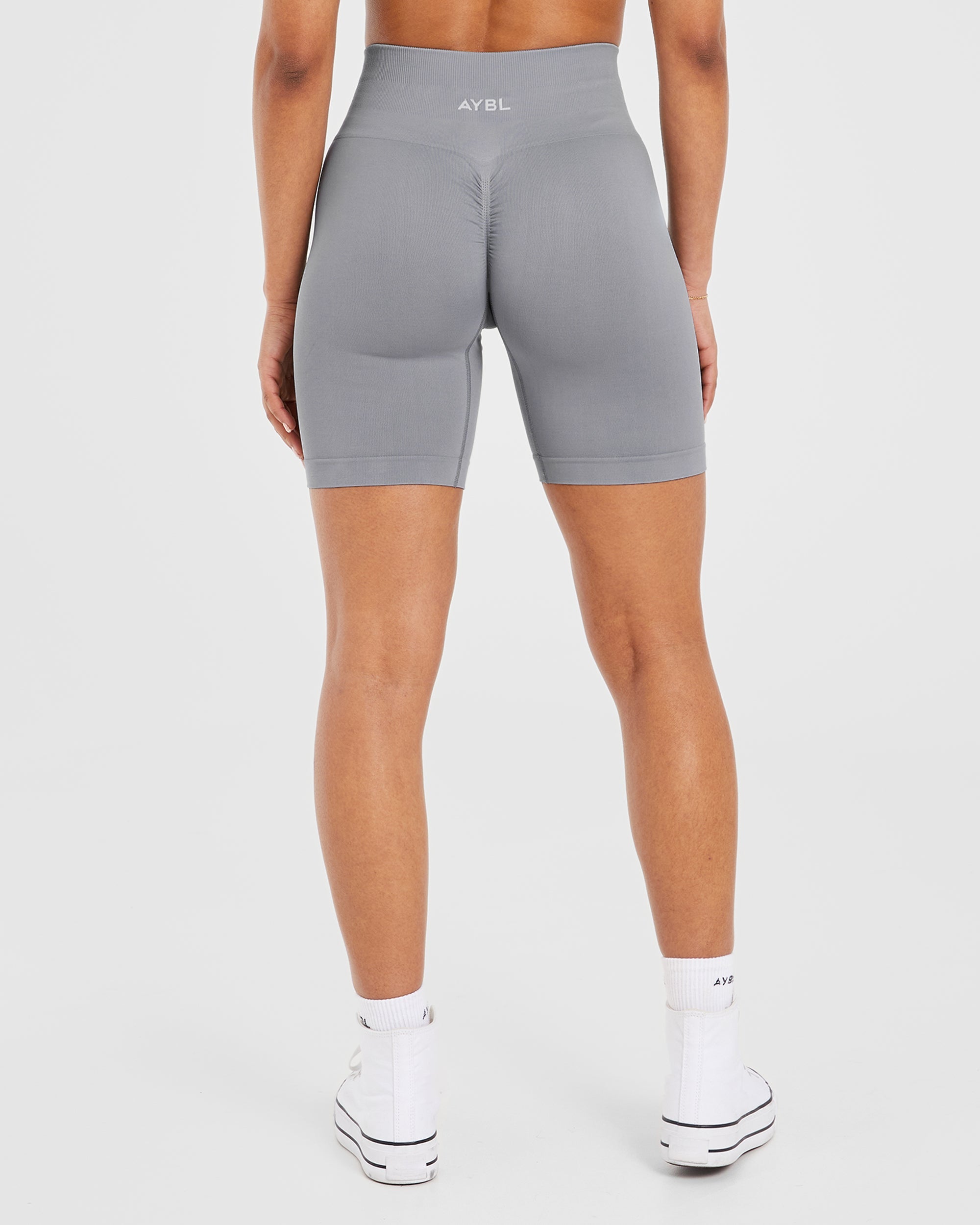 Power Seamless Cycling Shorts - Grijs