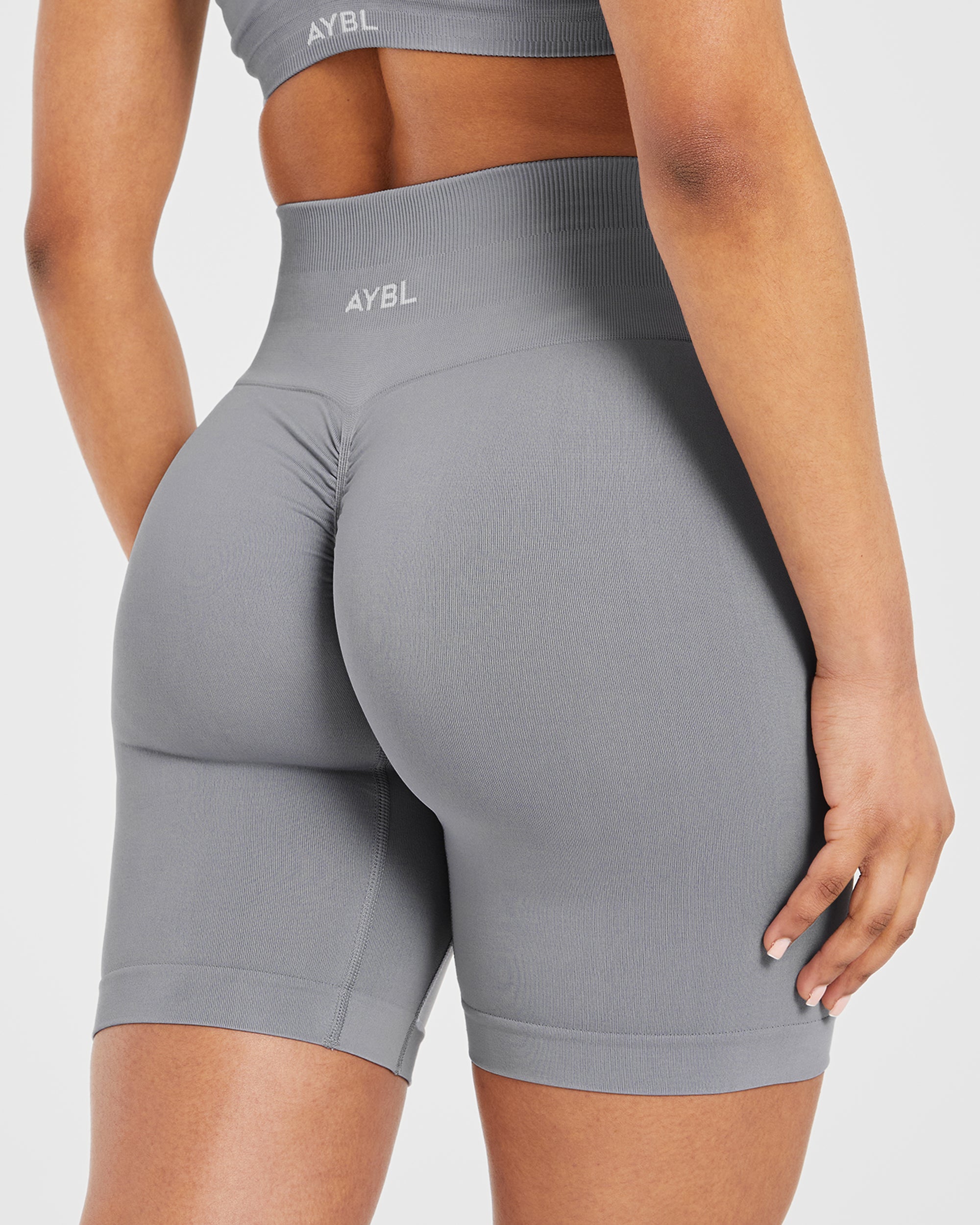 Power Seamless Cycling Shorts - Grijs